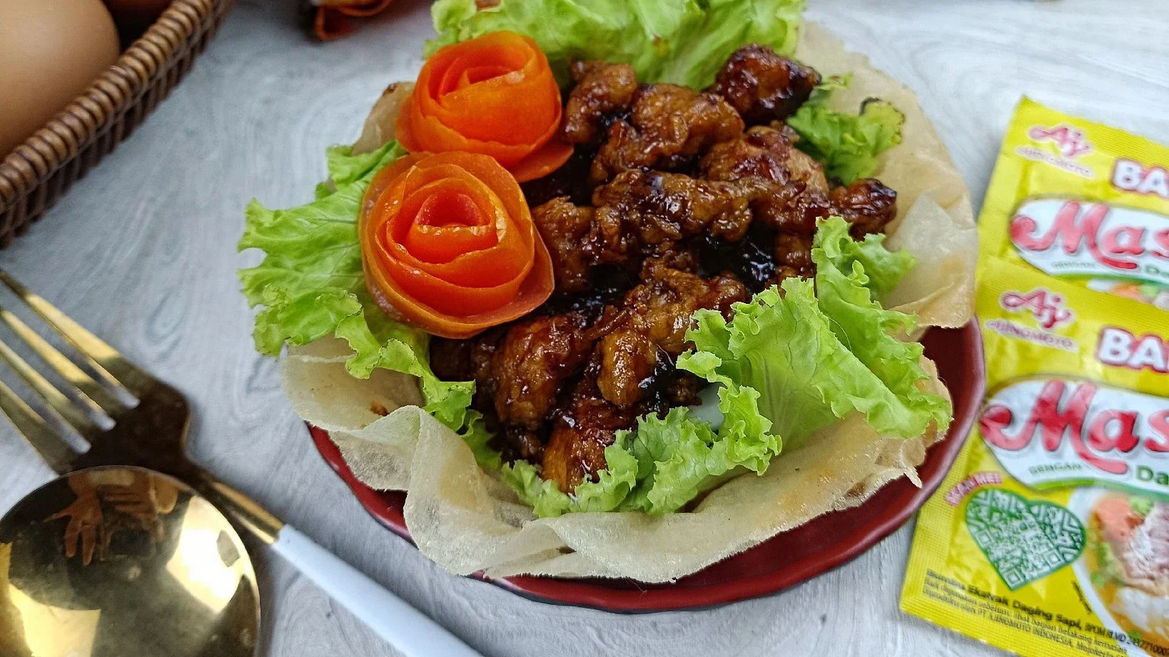 Recook Ayam Goreng Mentega Jamur ala AJI-NO-MOTO®