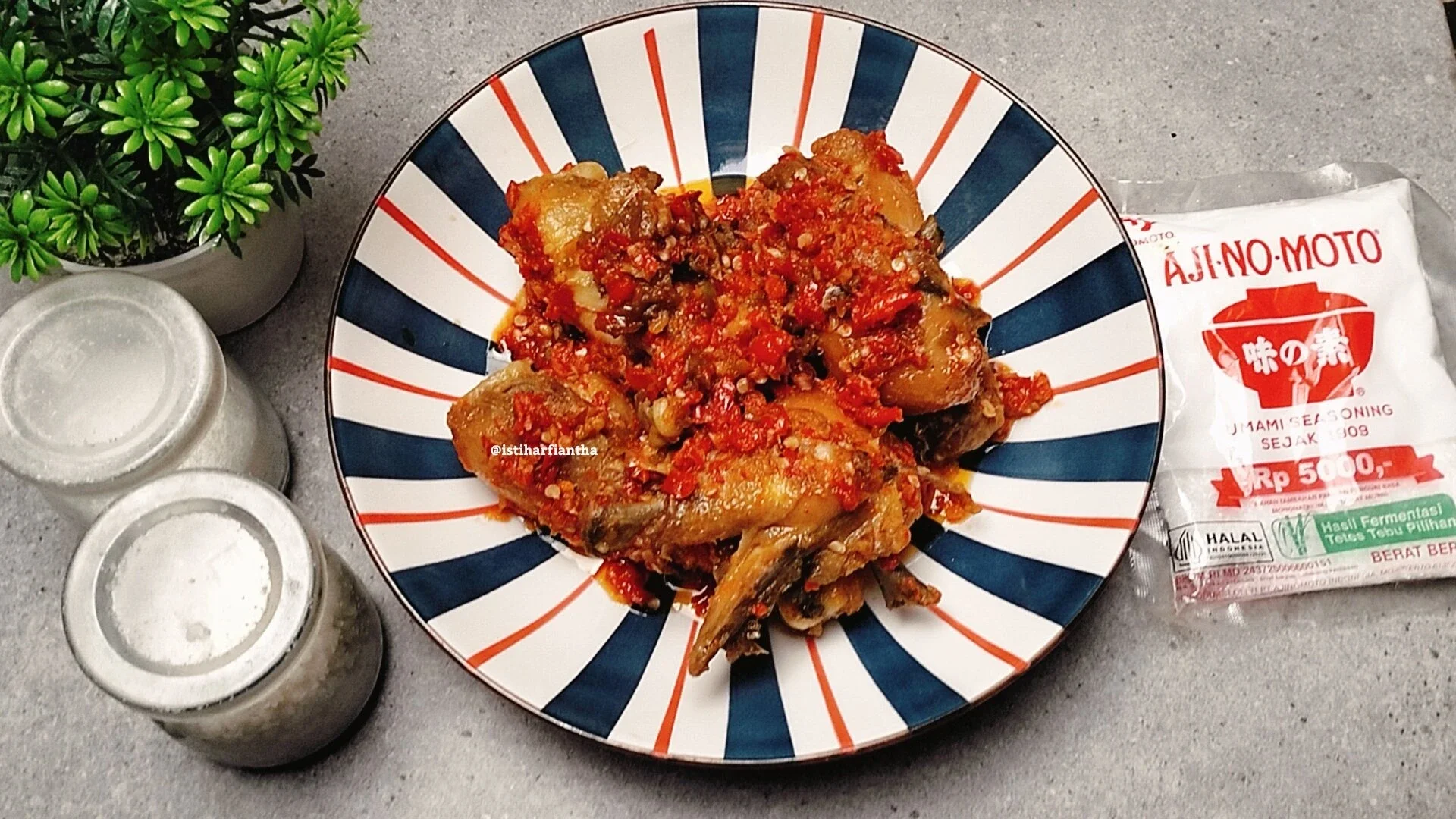Recook Ayam Sambalado ala Ajinomoto