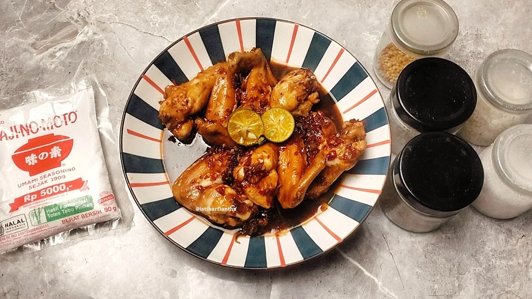 Recook Ayam Sayap bumbu Kecap