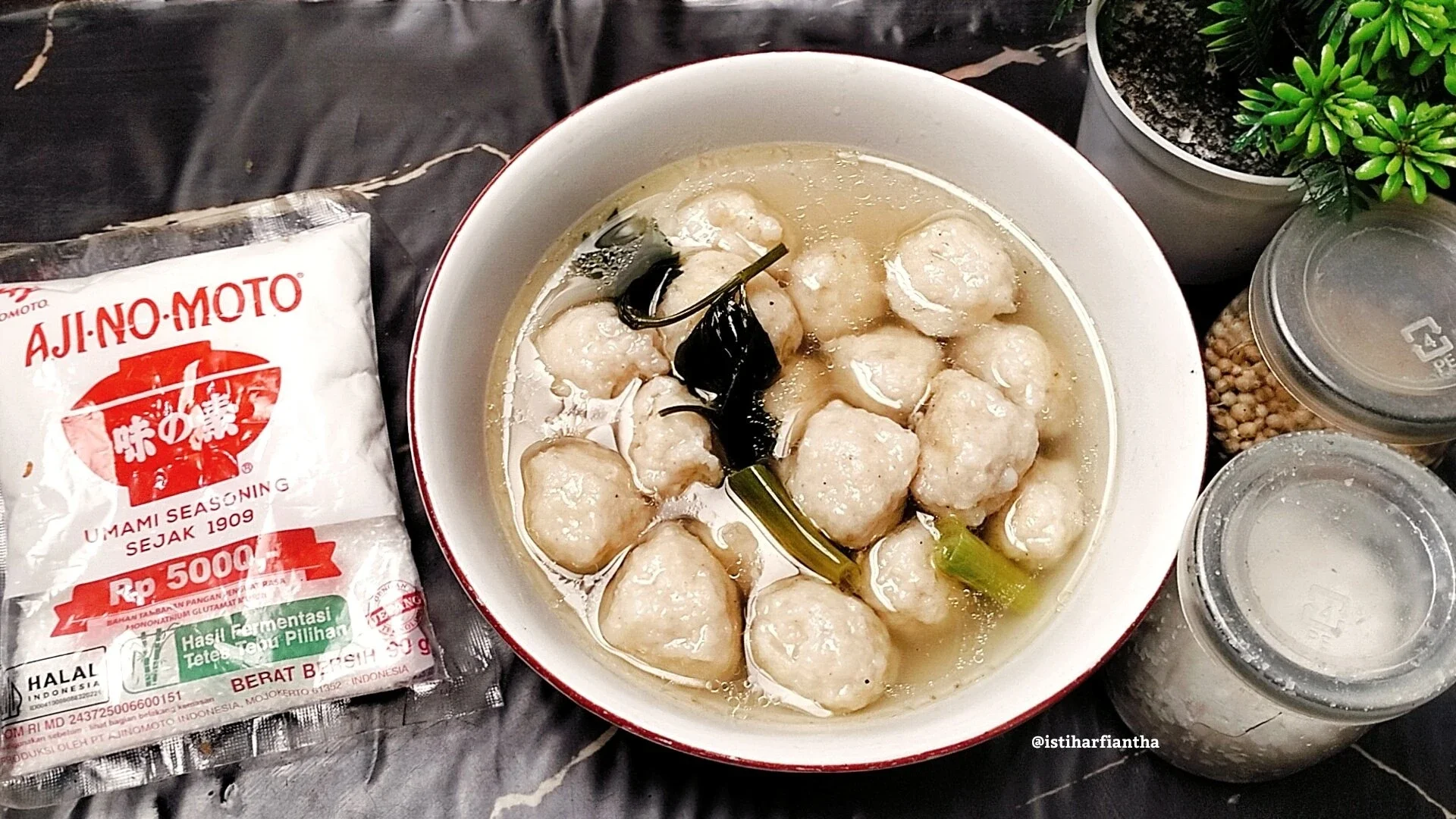 Recook Bakso Ayam Kuah