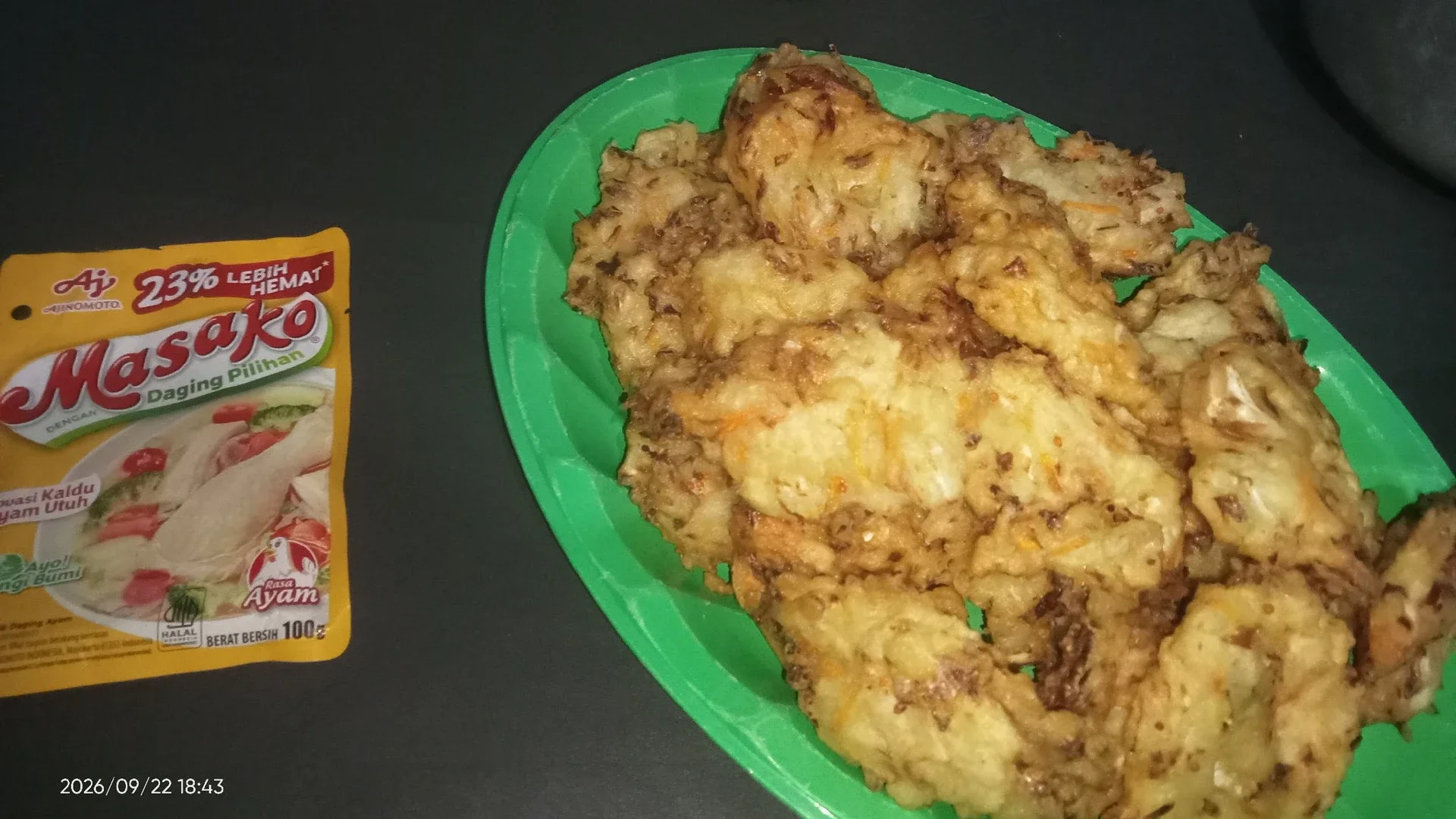 Recook Bakwan sayur ala masako