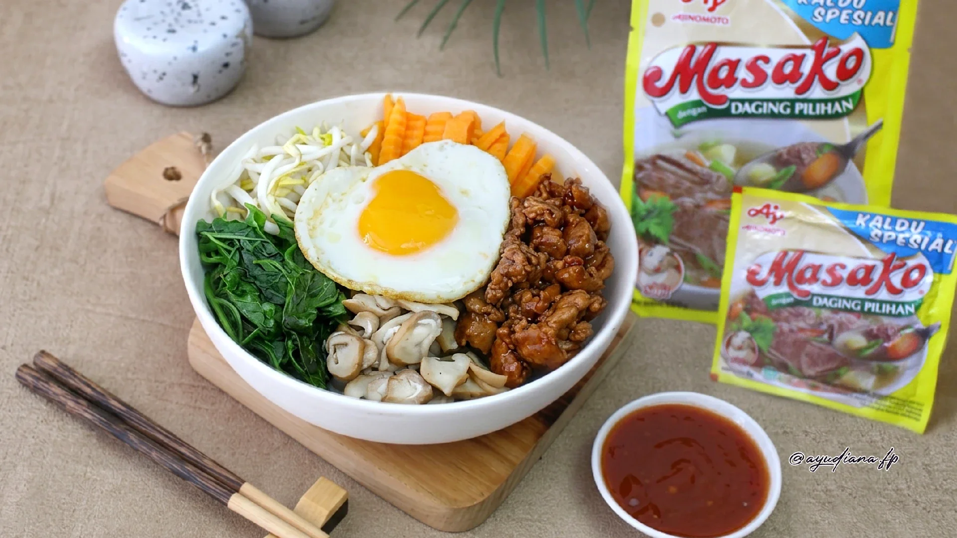 Recook Bibimbap Ala Masako®