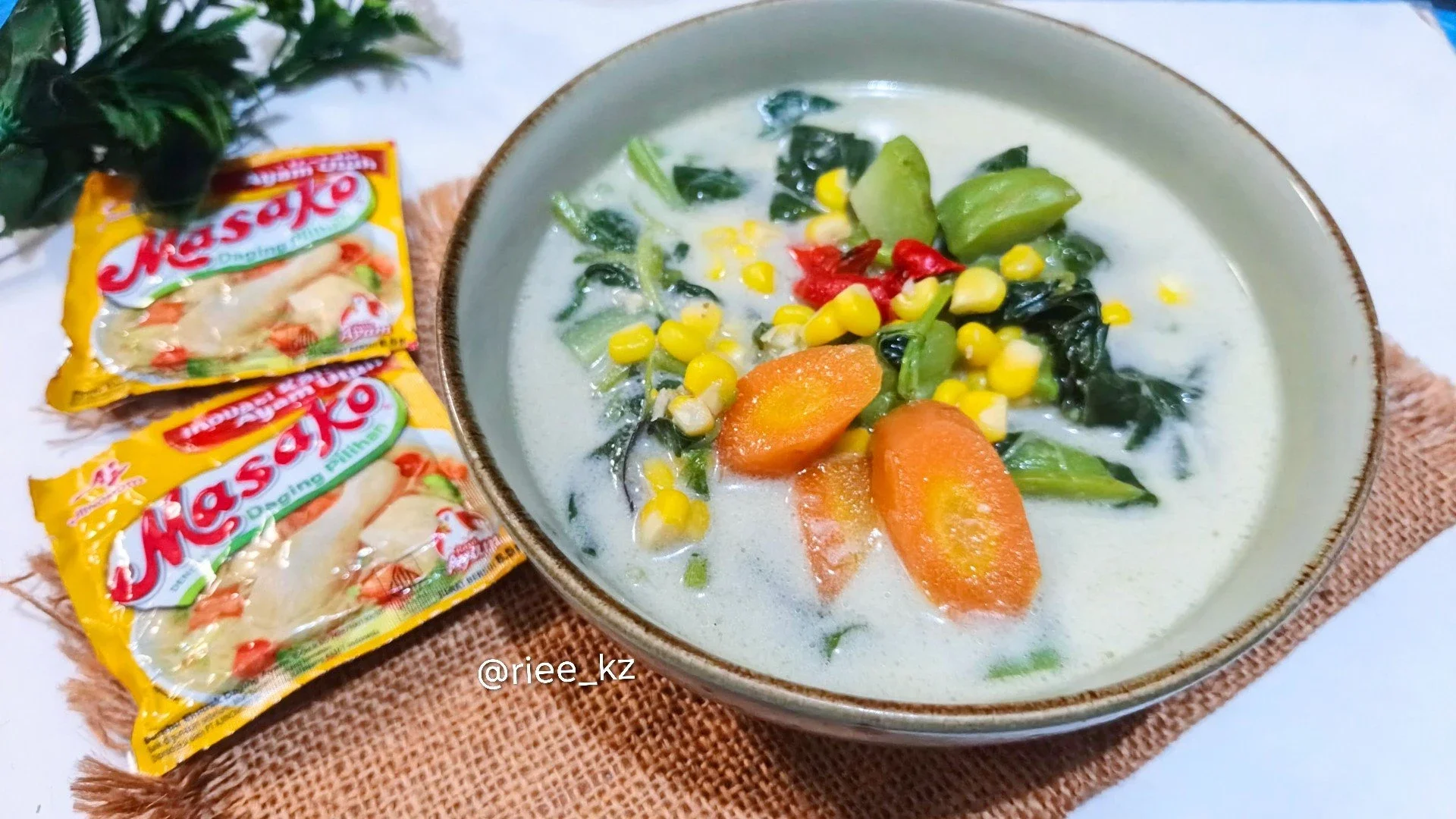 Recook Bobor Bayam ala Masako®
