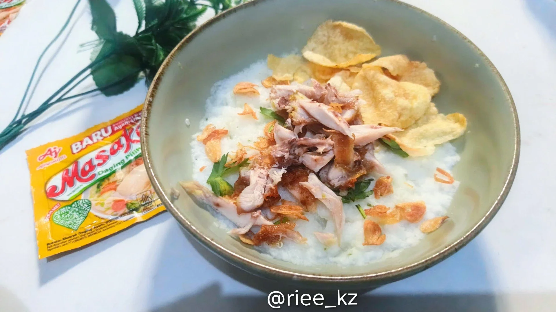 Recook Bubur Ayam Nasi Sisa