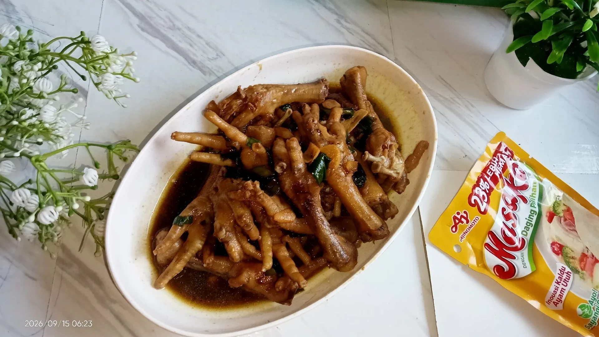 Recook Ceker Kecap Manis Pedas ala MASAKO®