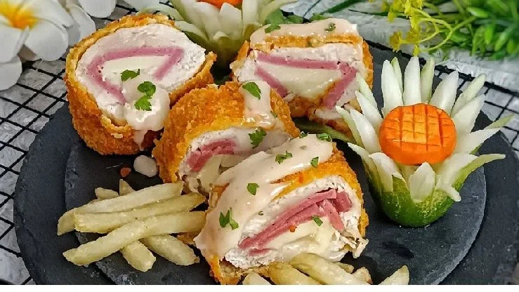 Recook Chicken Cordon Bleu Bites ala Masako®