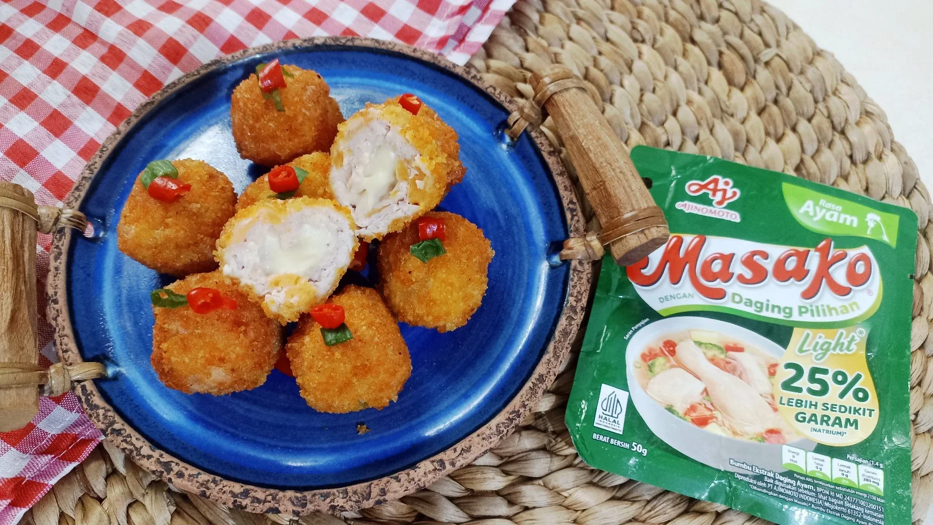 Recook Chicken Cordon Bleu Bites ala Masako®