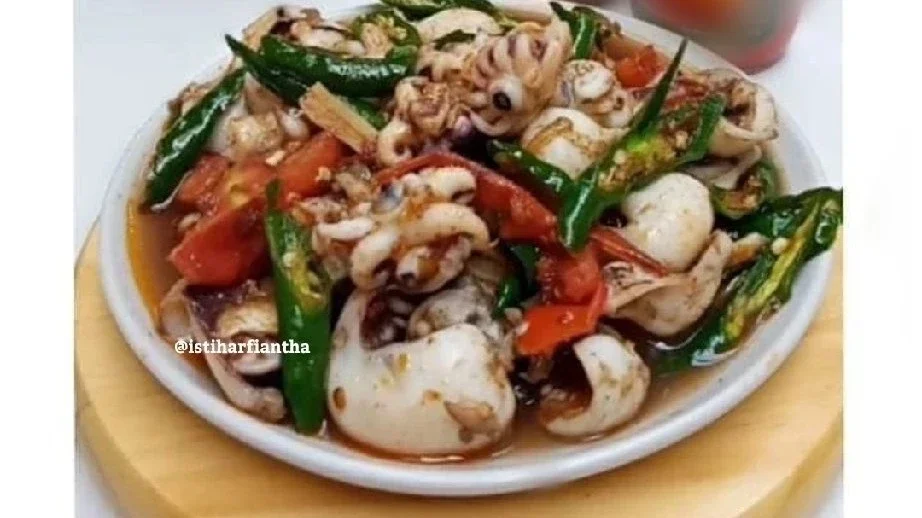Recook Cumi Pedas Manis ala Ajinomoto