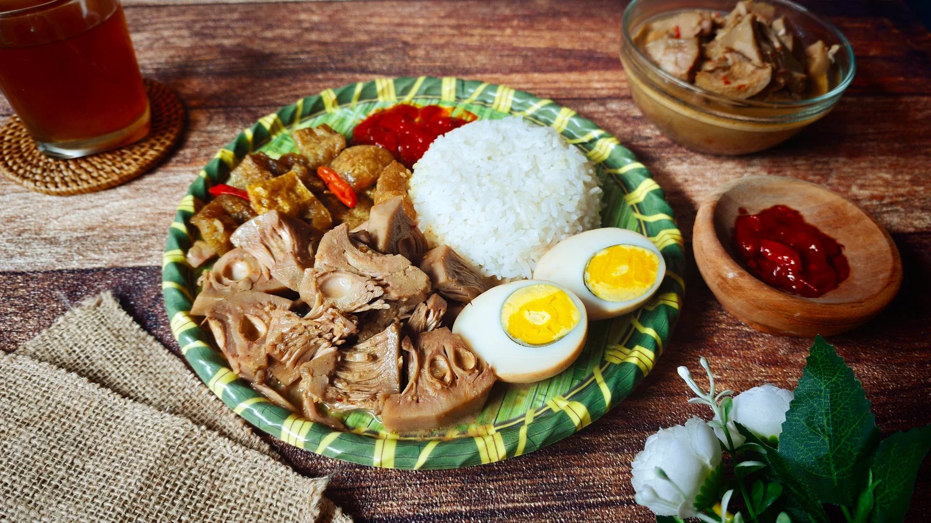 Recook Gudeg Nangka sambal Krecek  #ResepNusantara