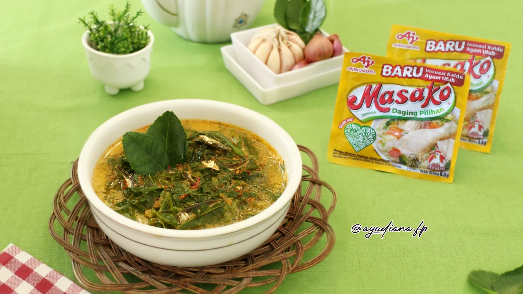 Recook Gulai Daun Singkong ala Masako®