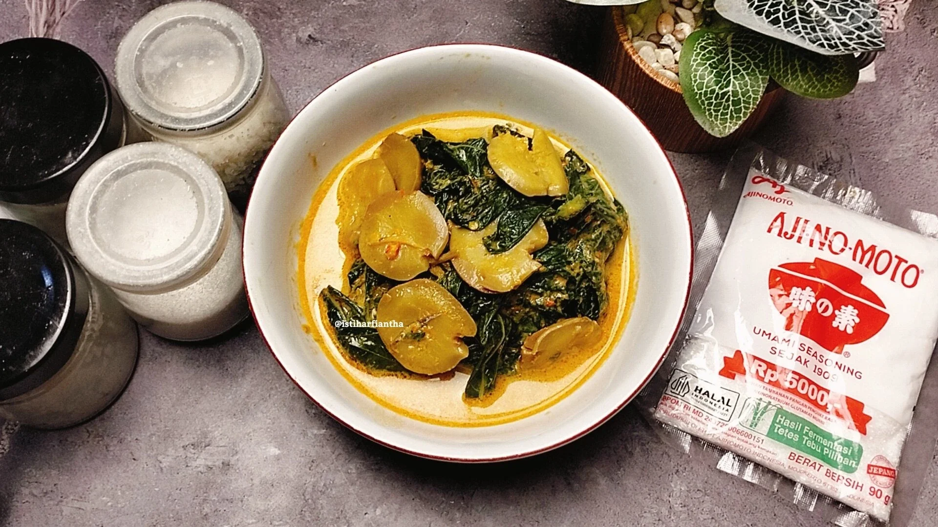 Recook GULAI JENGKOL PUCUK UBI