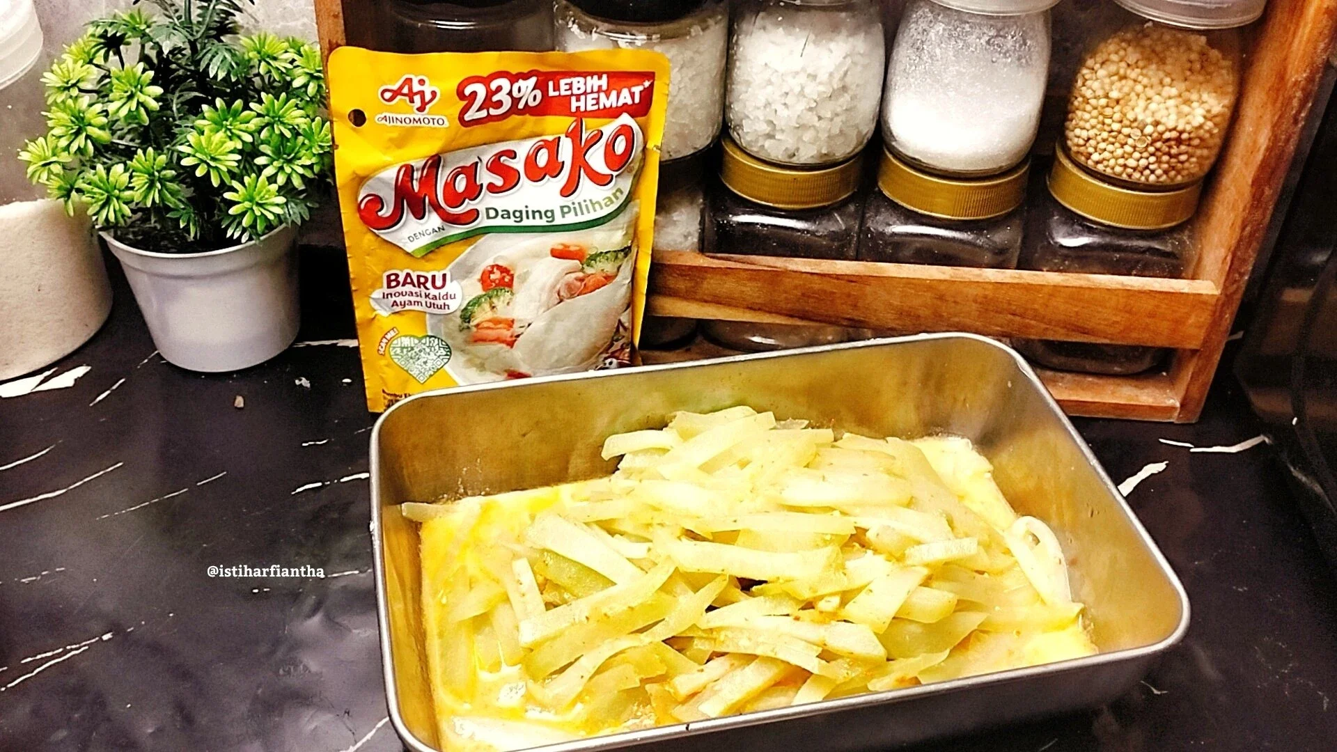 Recook Gulai Kuning Labu Siam