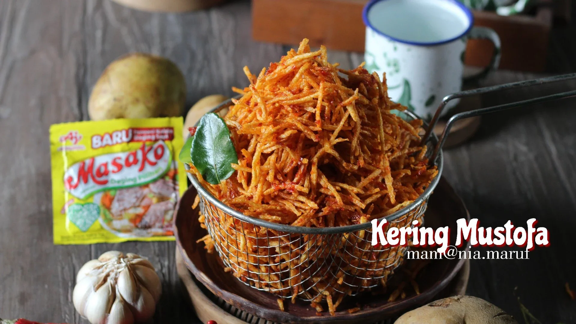 Recook Kentang Mustofa ala AJI-NO-MOTO®