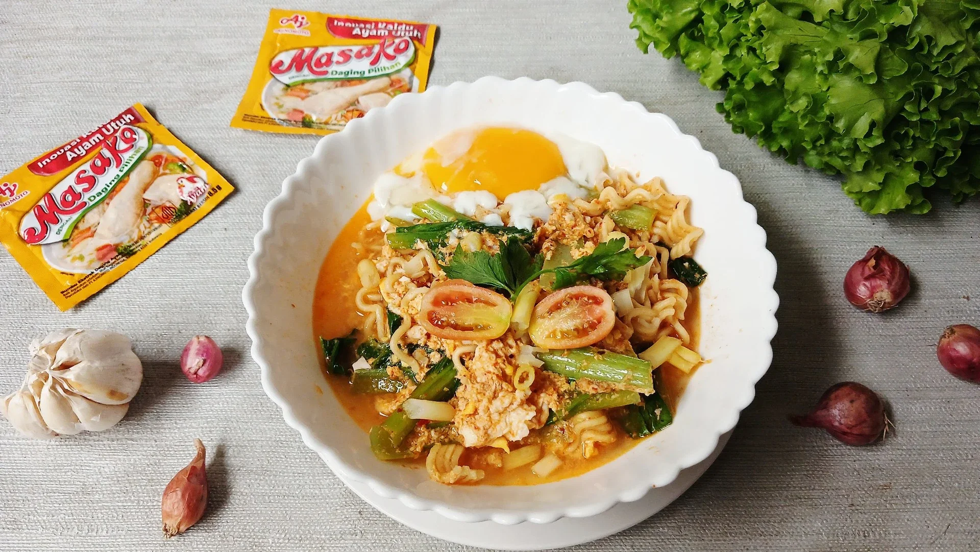 Recook Mie Bangladesh ala Masako® #RecookResepViral