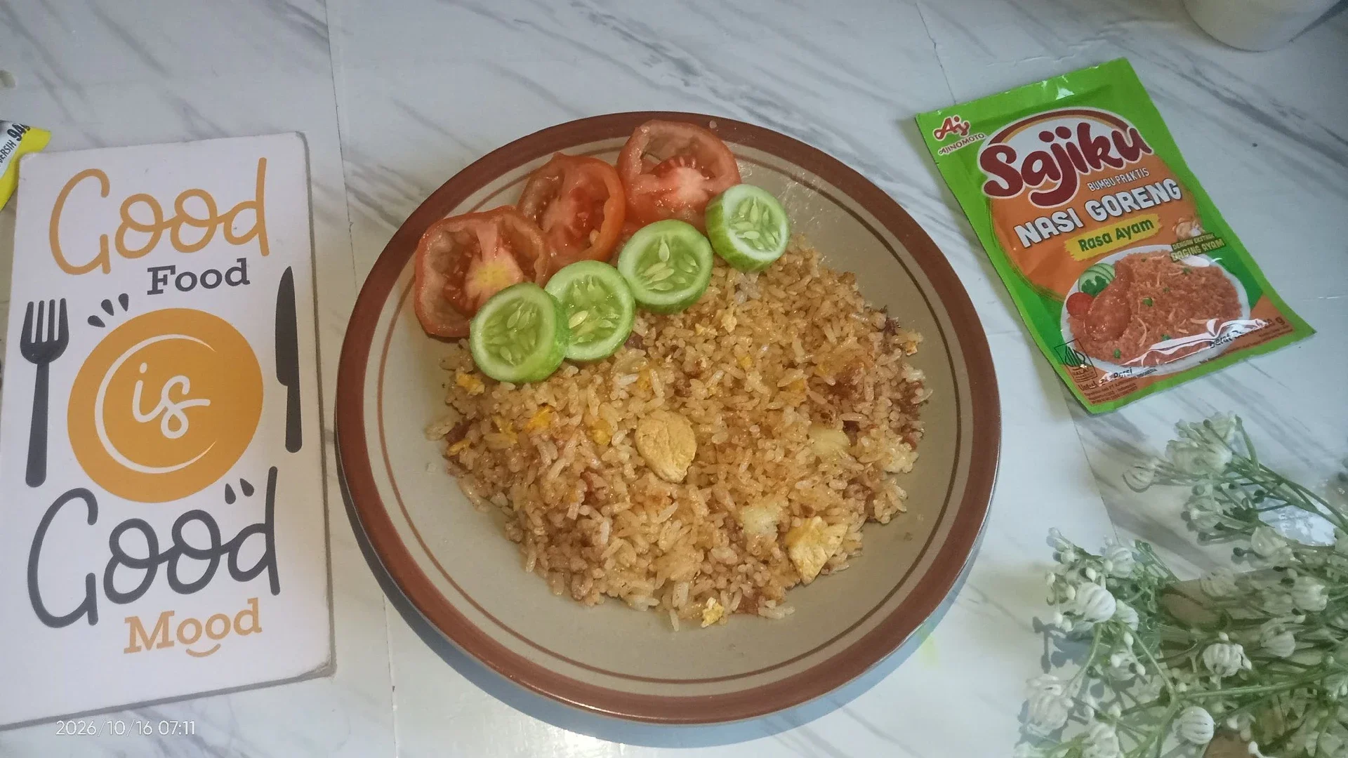 Recook Nasi Goreng Sajiku