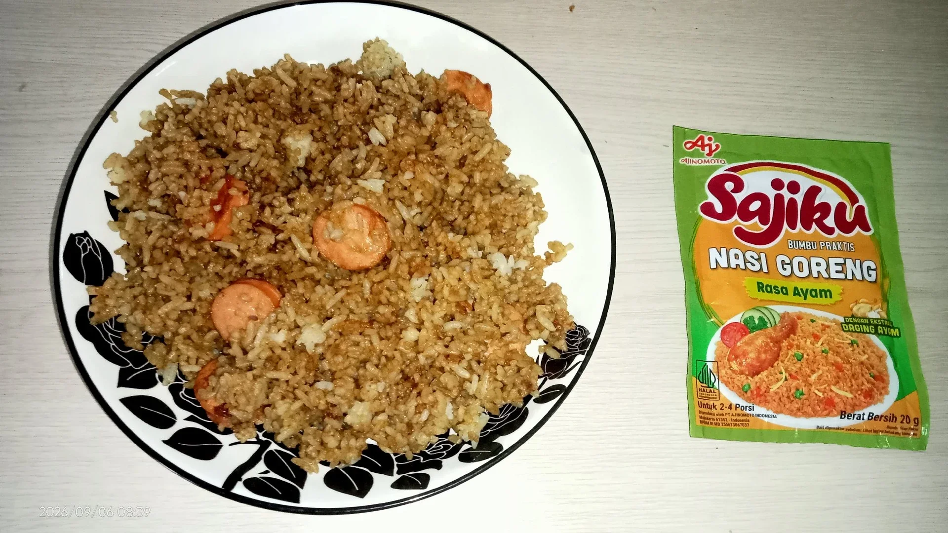 Recook Nasi Goreng sosis
