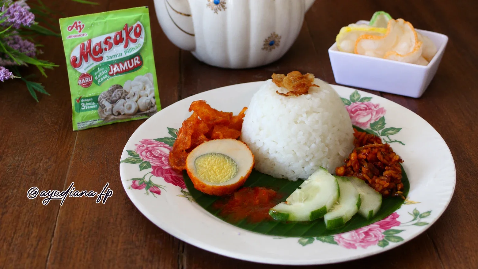 Recook Nasi Lemak ala Masako®