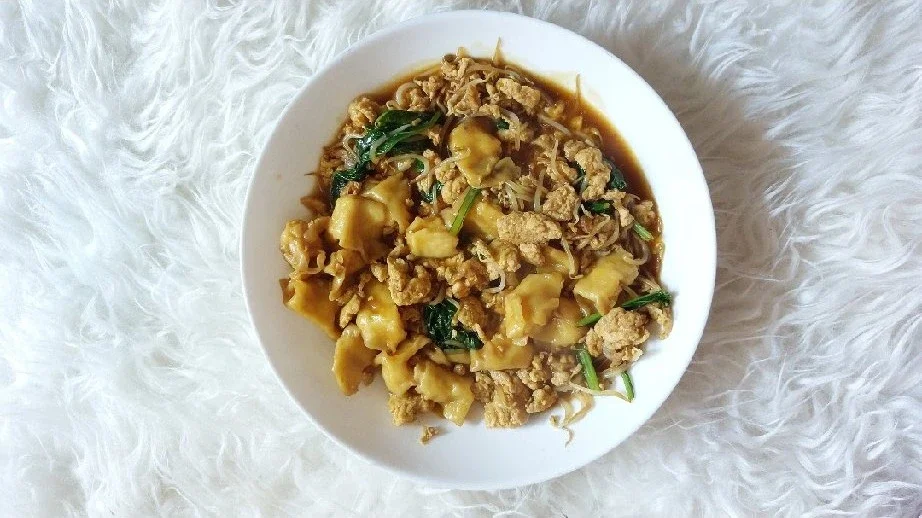 Recook Pangsit Goreng Kwetiau