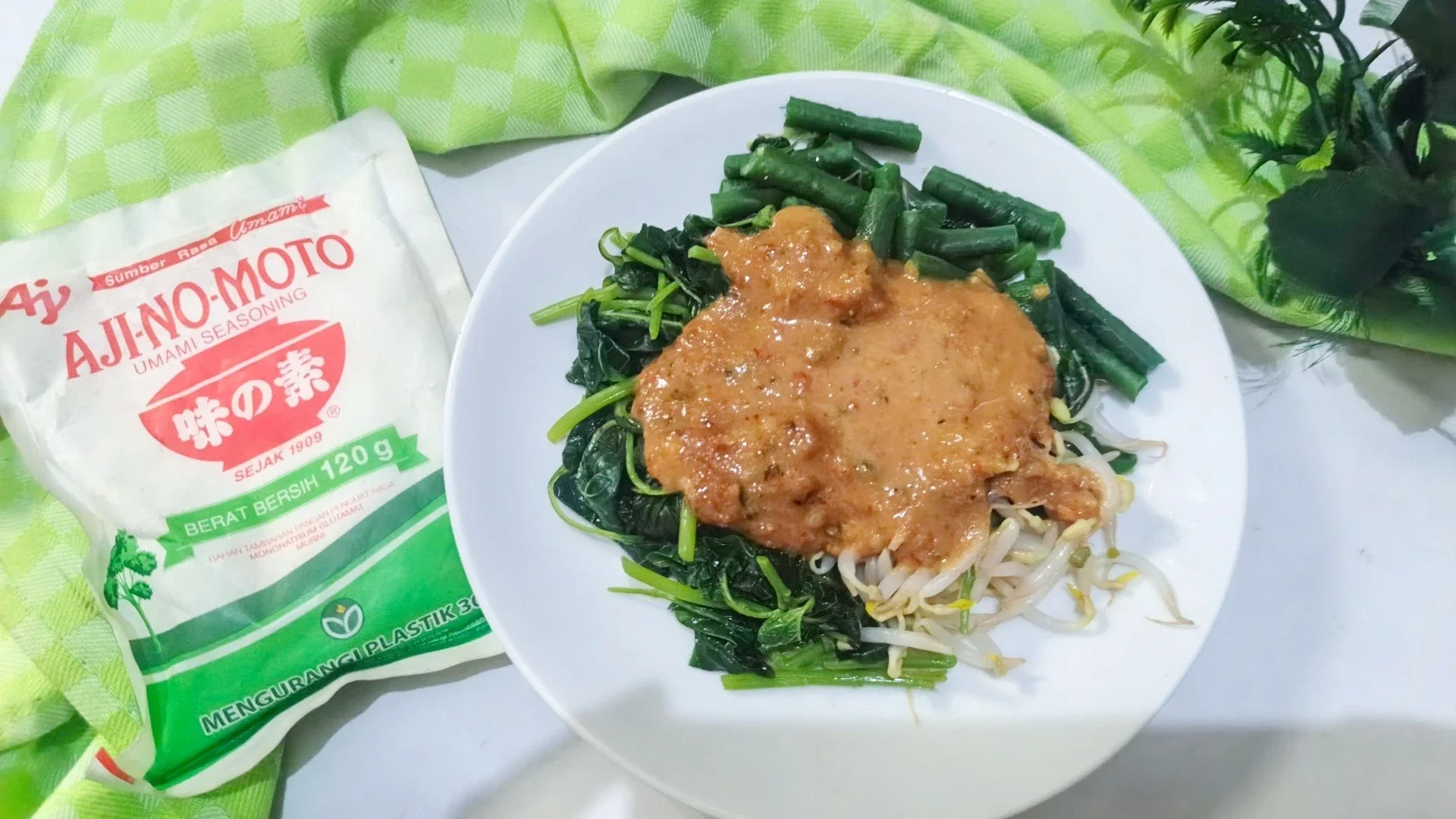 Recook Pecel Sayur