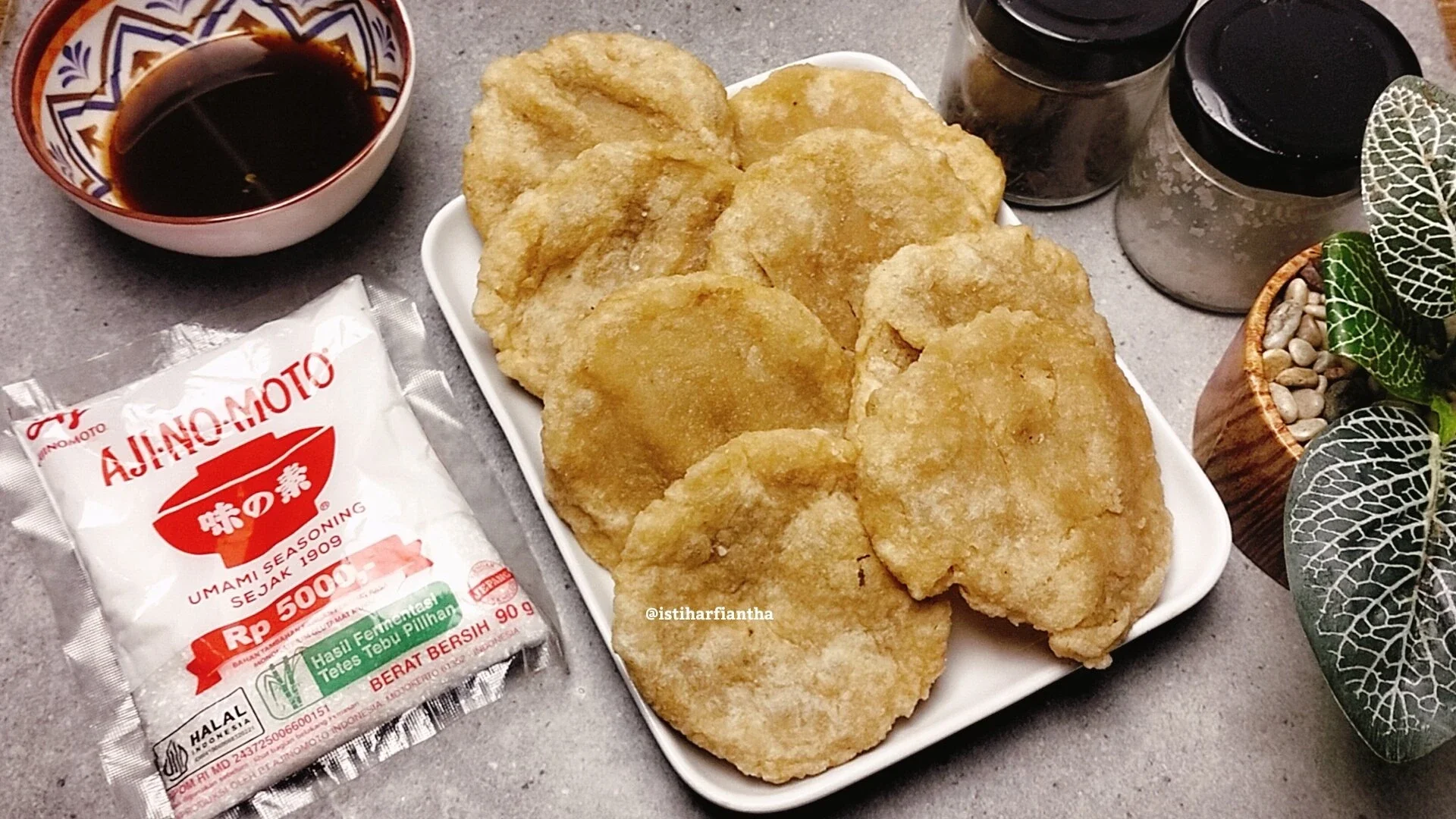 Recook Pempek Krispy ikan kakap