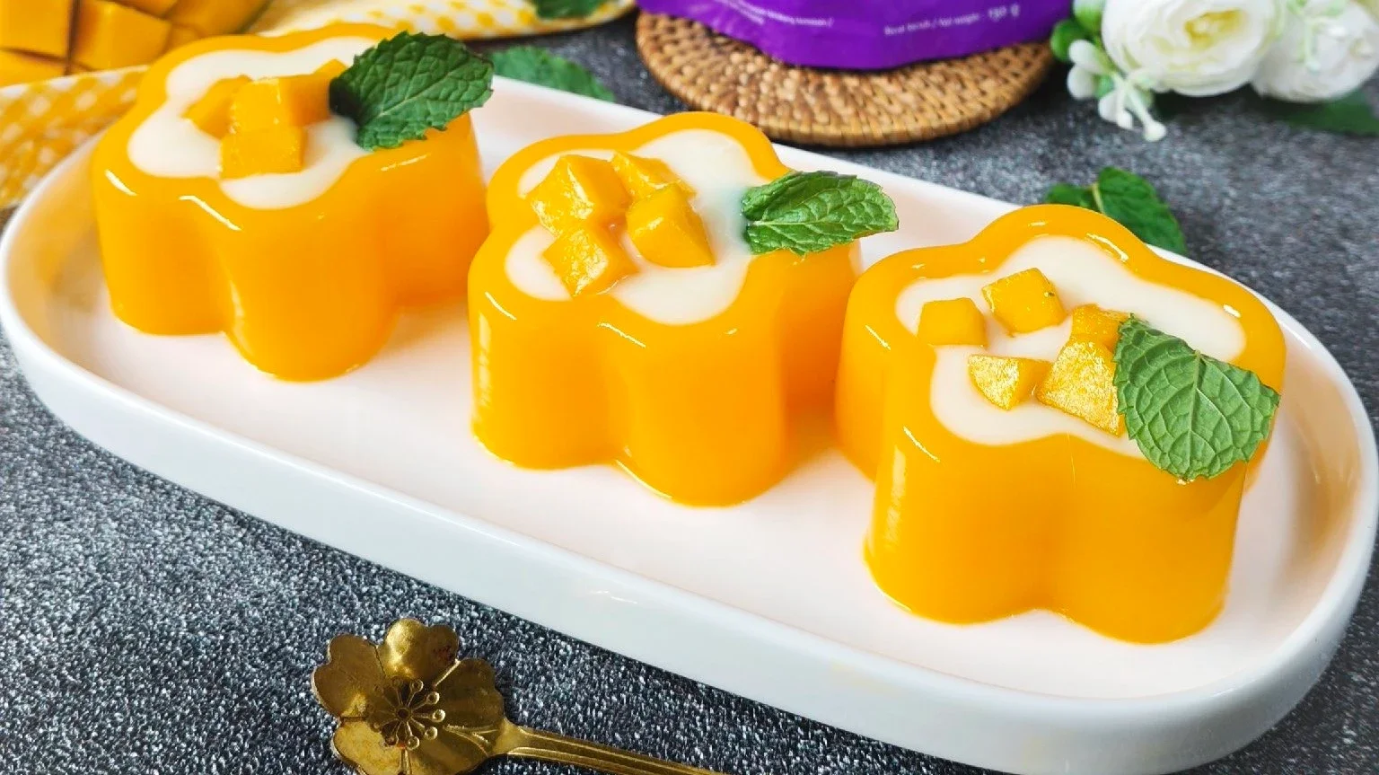 Recook Puding Mangga