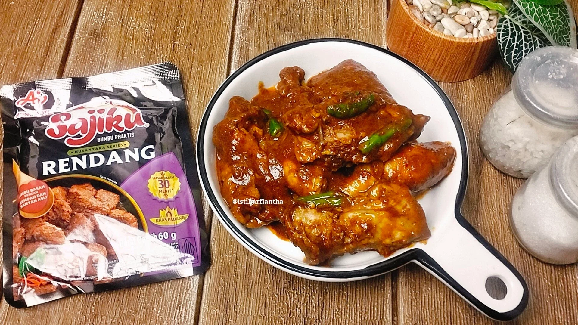 Recook Rendang Ayam ala Sajiku®