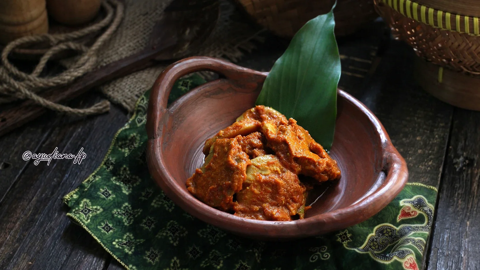 Recook Rendang Jengkol