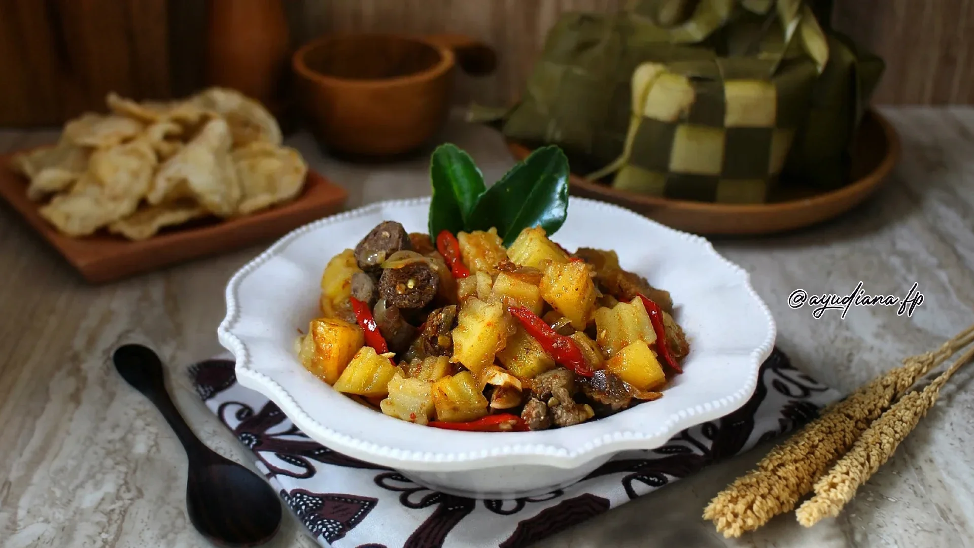 Recook Sambal Ampela Hati Ayam dan Kentang ala MASAKO®