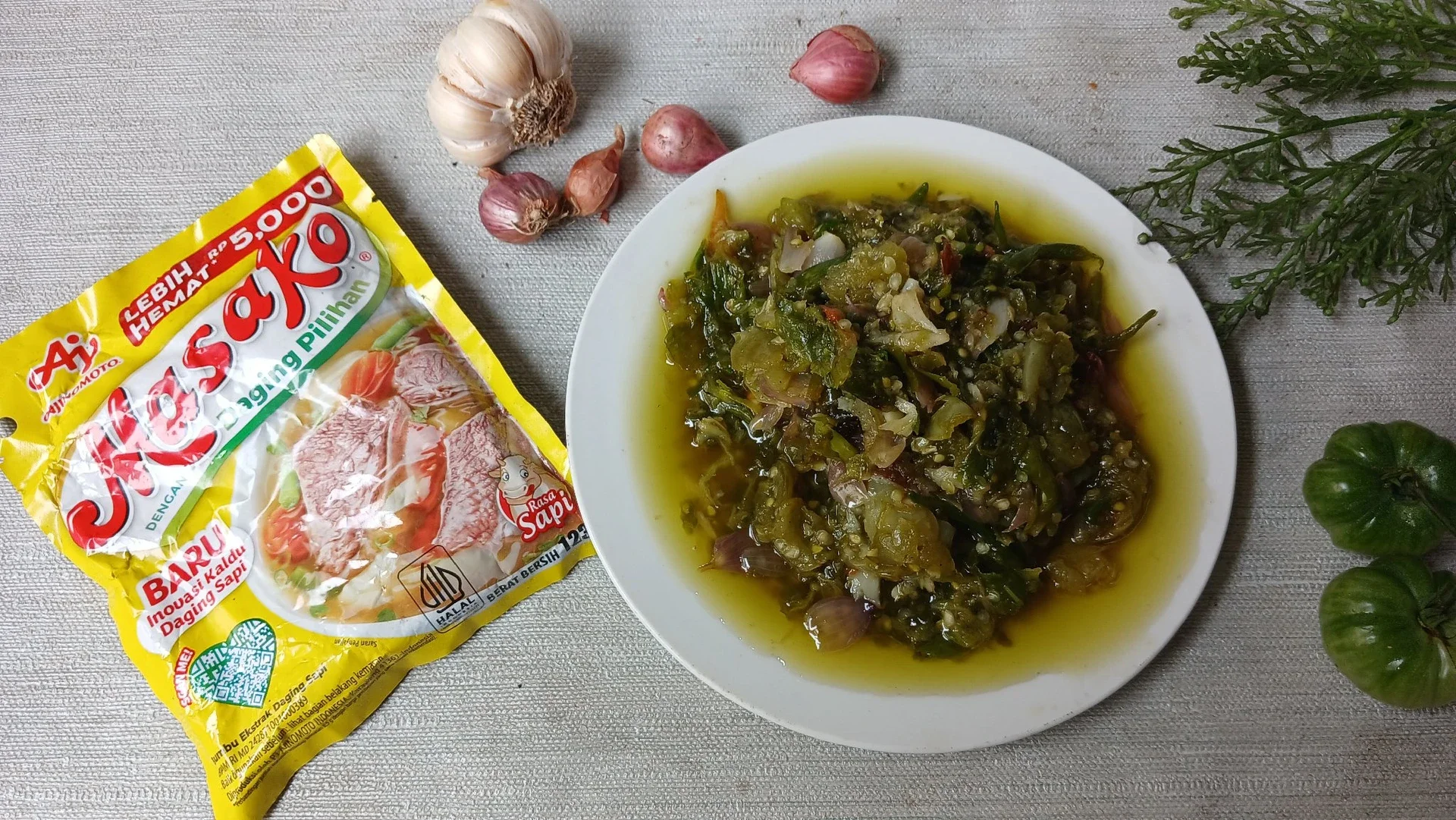 Recook Sambal Ijo ala Masako®
