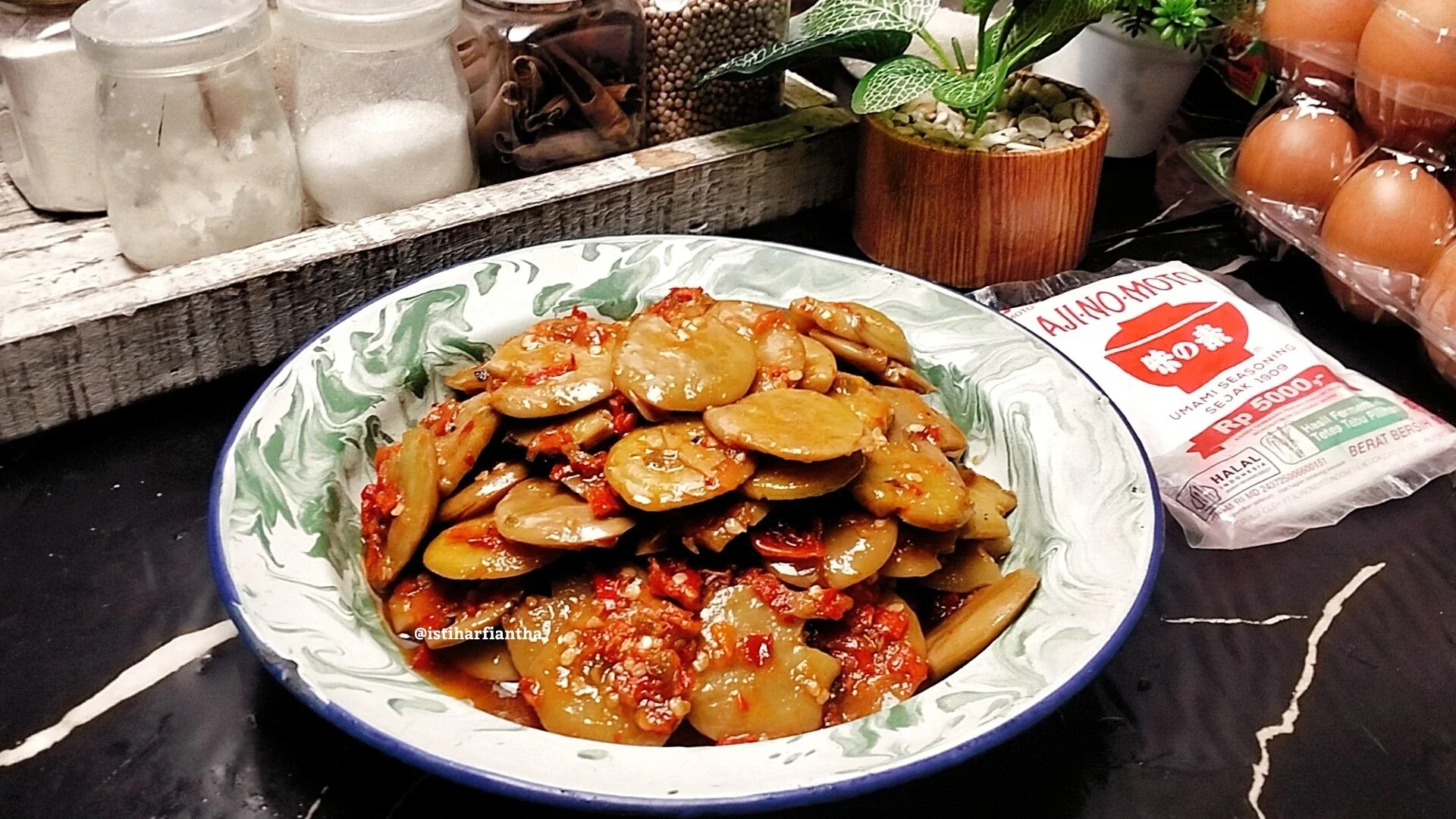 Recook Sambal Jengkol ala Ajinomoto