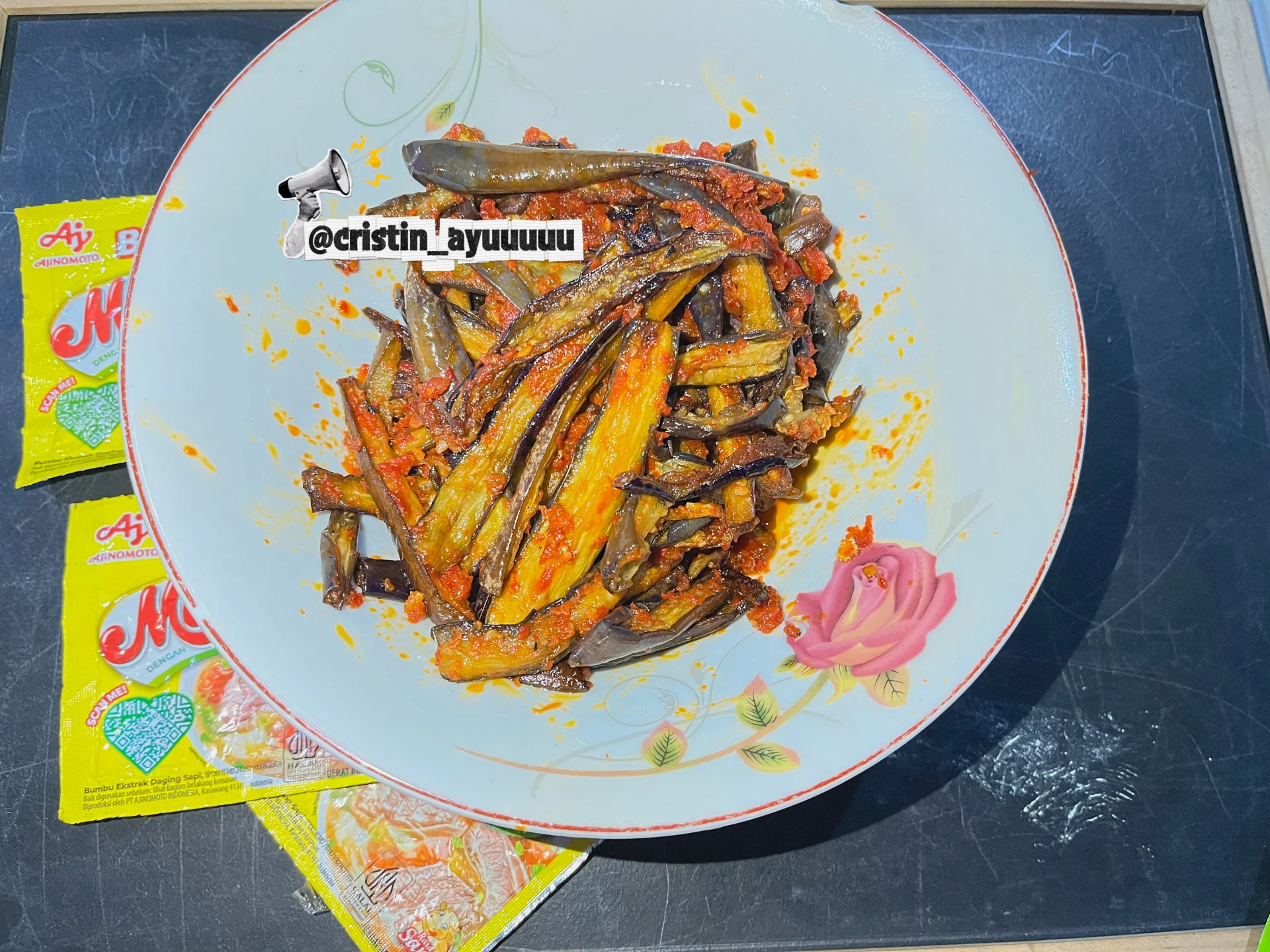 Recook Sambal Terong Balado Umami