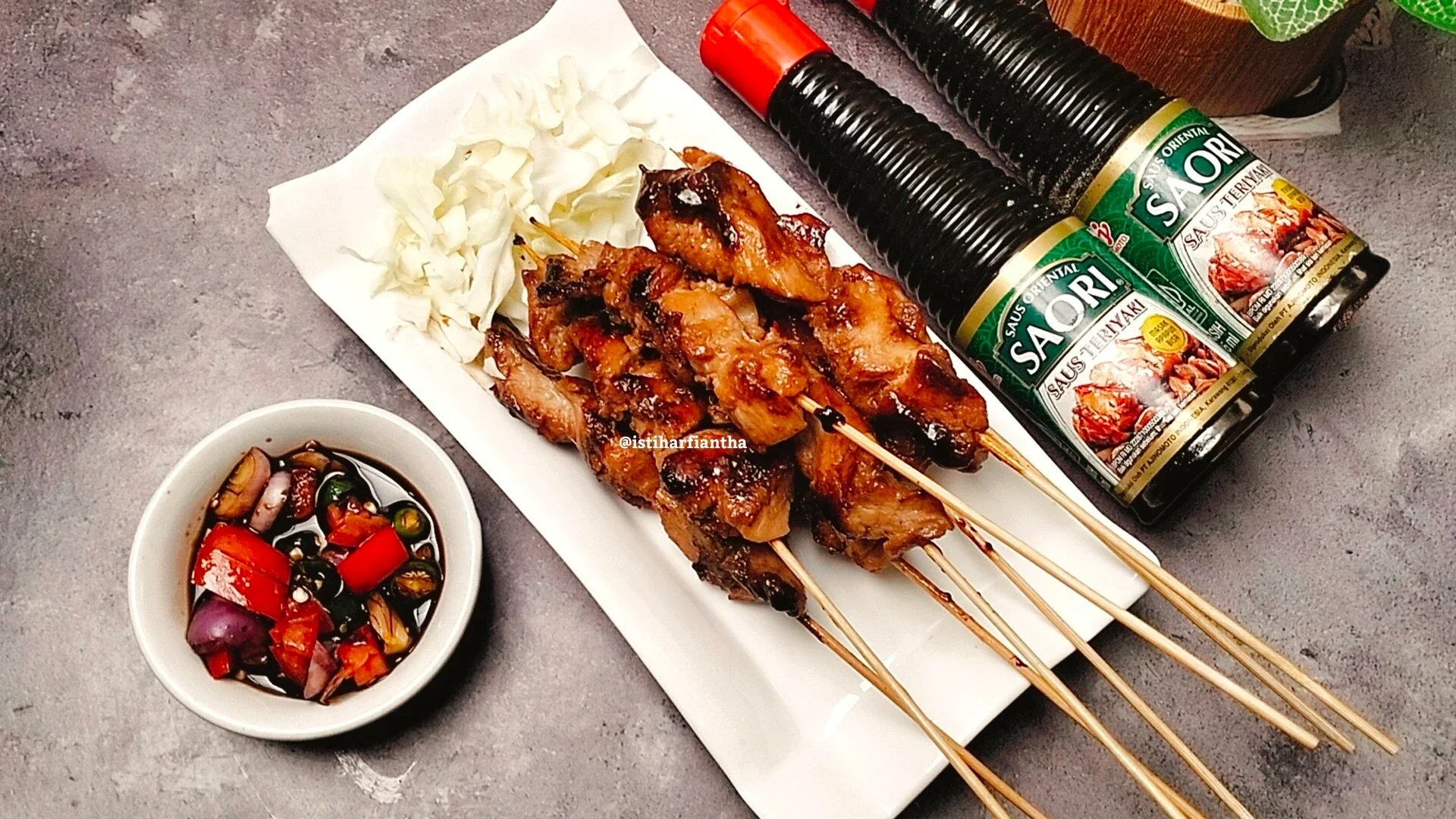 Recook Sate Ayam Ala SAORI