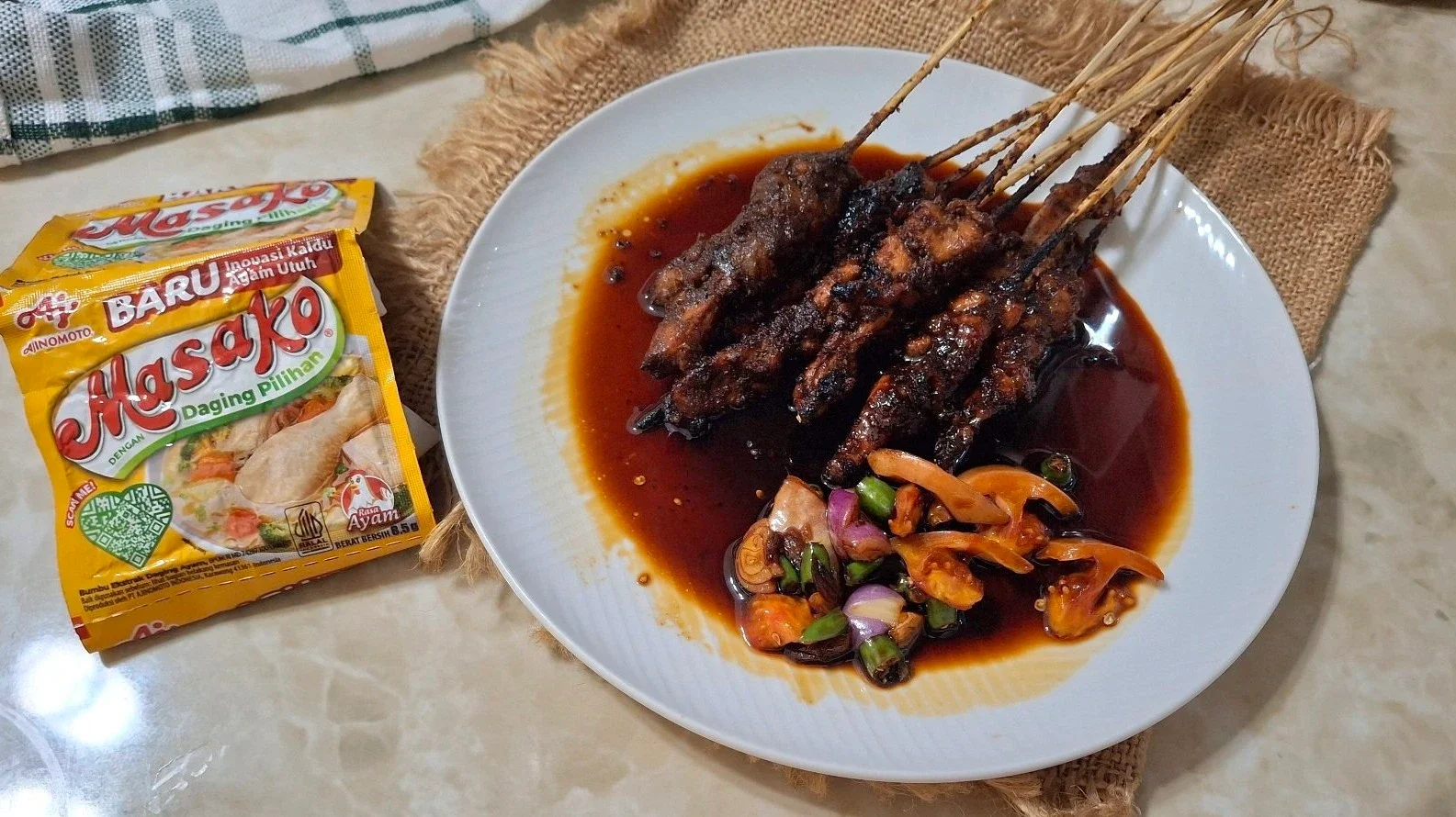 Recook Sate Ayam Simple