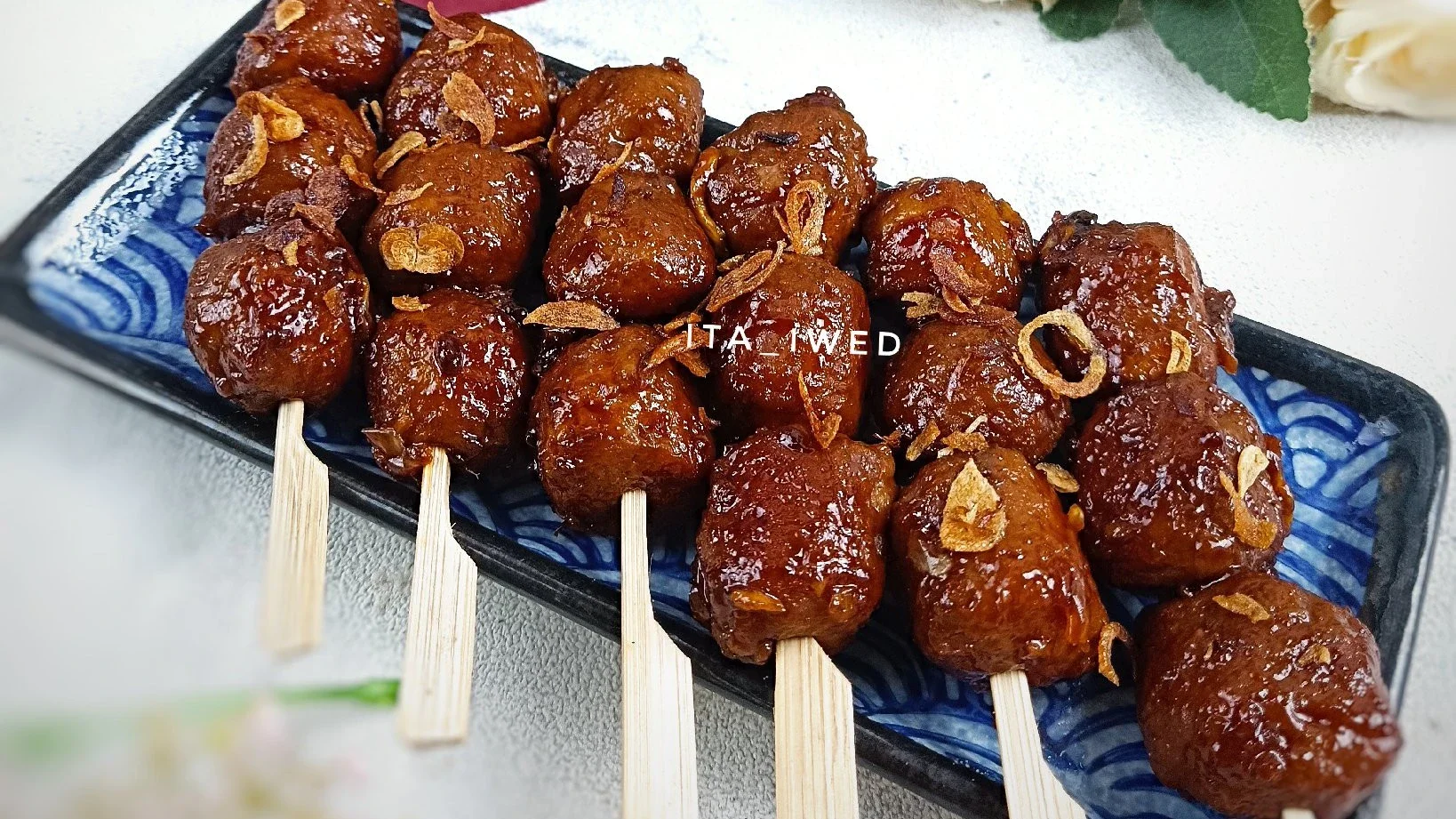 Recook Sate Bola Daging ala SAORI®