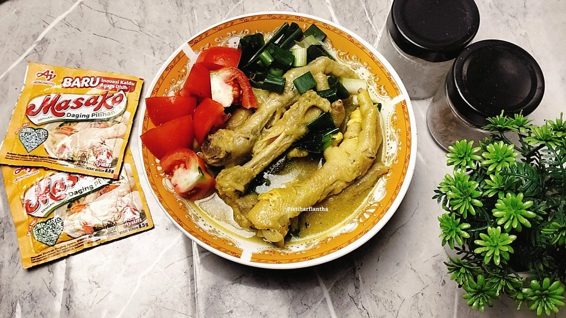 Recook Soto ceker ayam ala masako