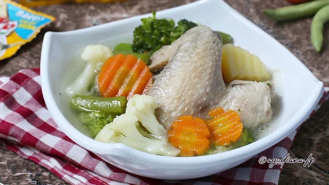Recook Sup Ayam Sayuran ala Masako®