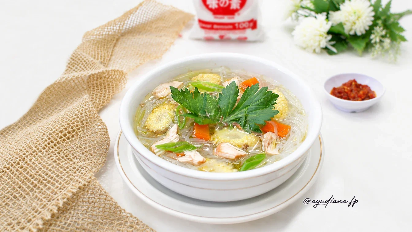 Recook Sup Bihun Sayur ala AJI-NO-MOTO®