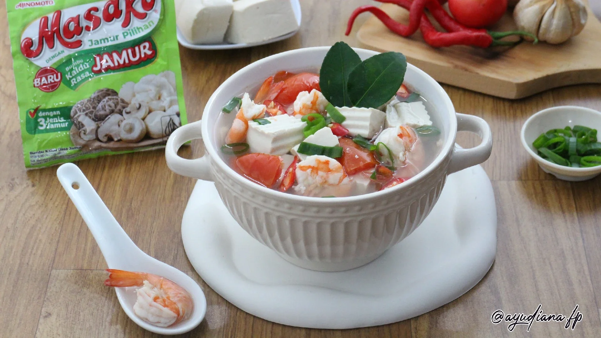 Recook Sup Udang Ala Masako®