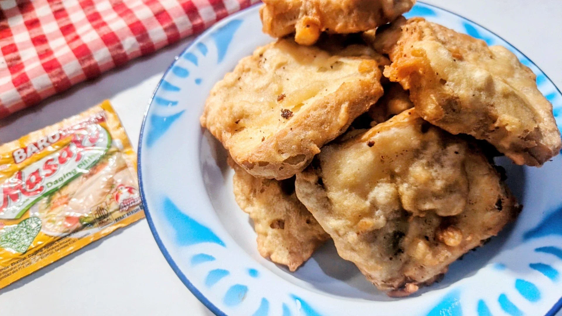 Recook Tahu goreng selimut
