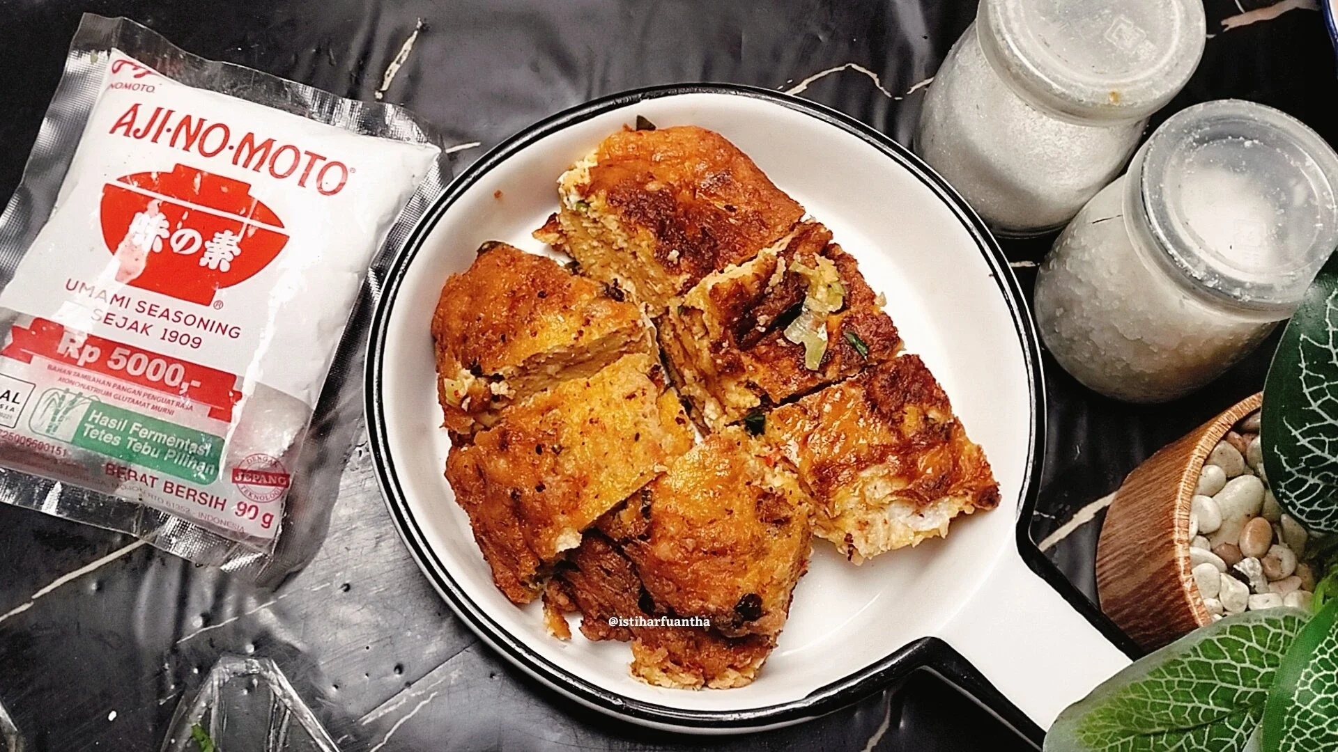 Recook Telor Dadar Padang