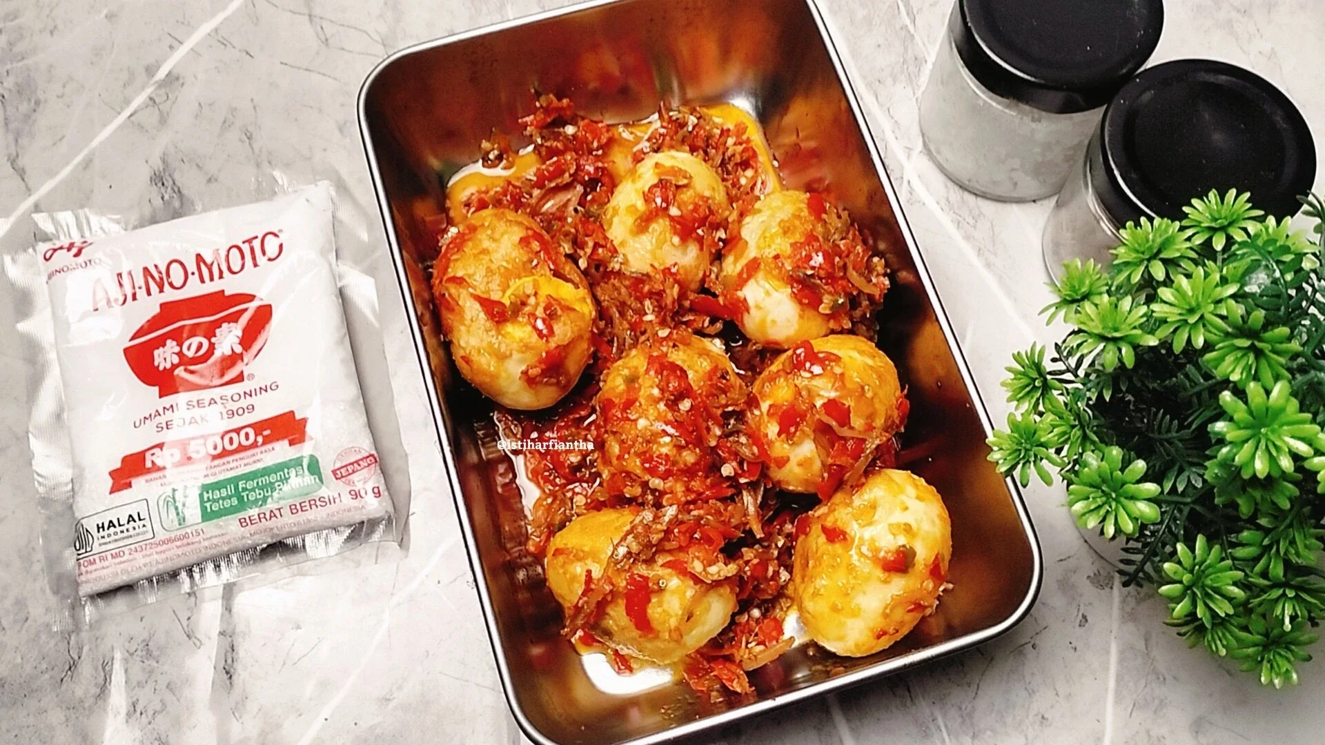 Recook Telur balado
