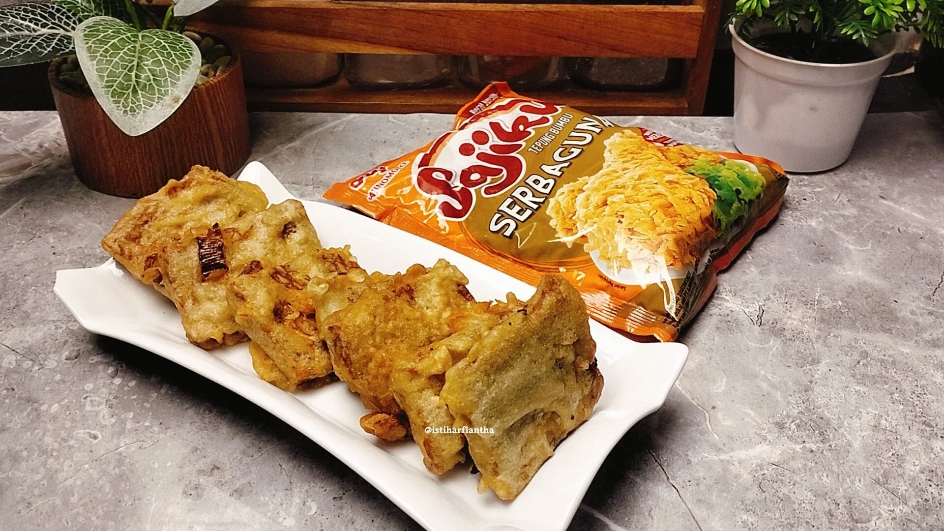 Recook Tempe Goreng Tepung Sajiku