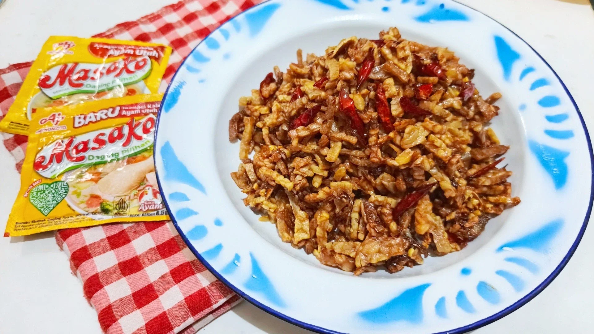 Recook Tempe Orek Kering ala Masako®