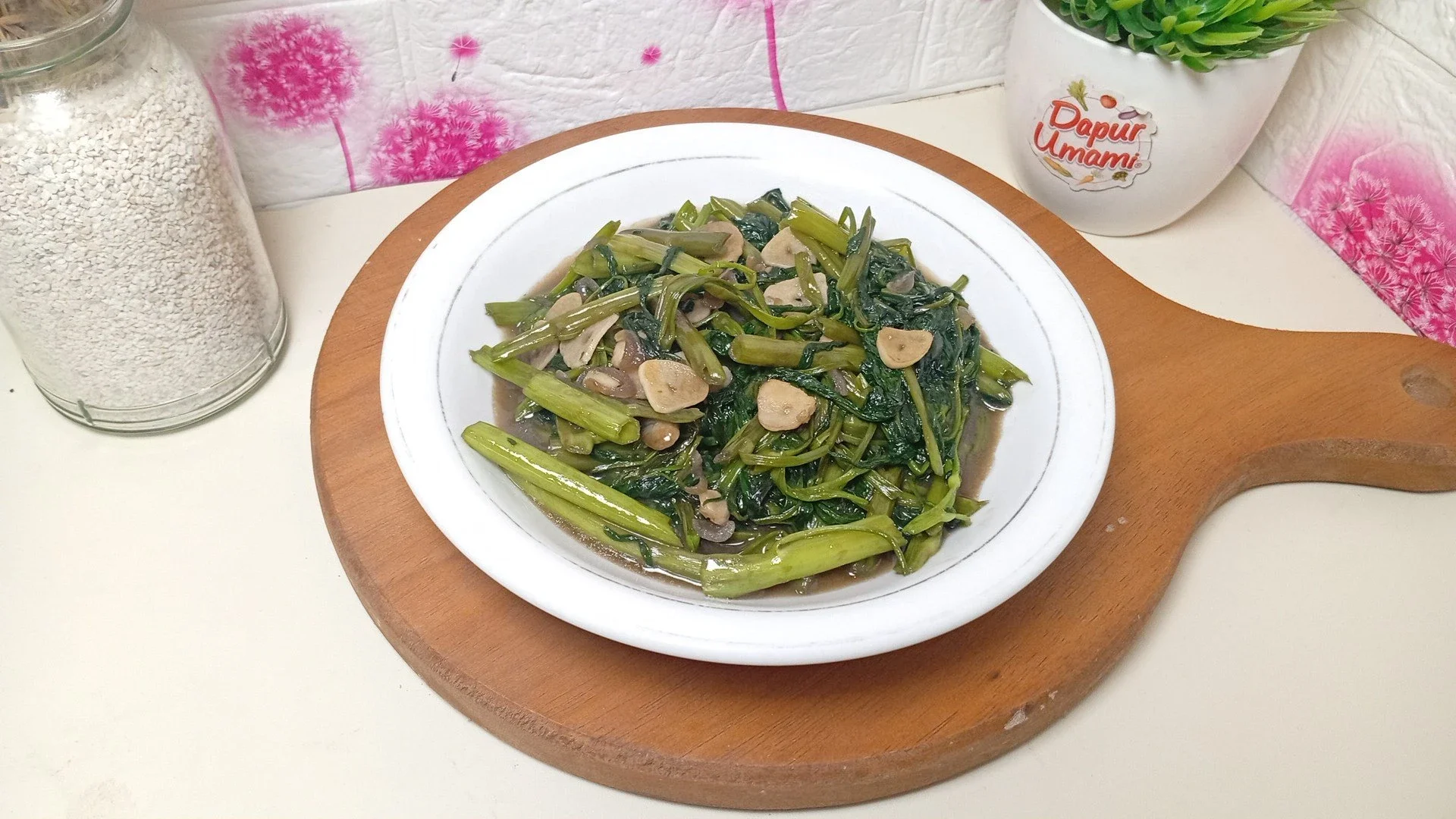 Recook Tumis Kangkung
