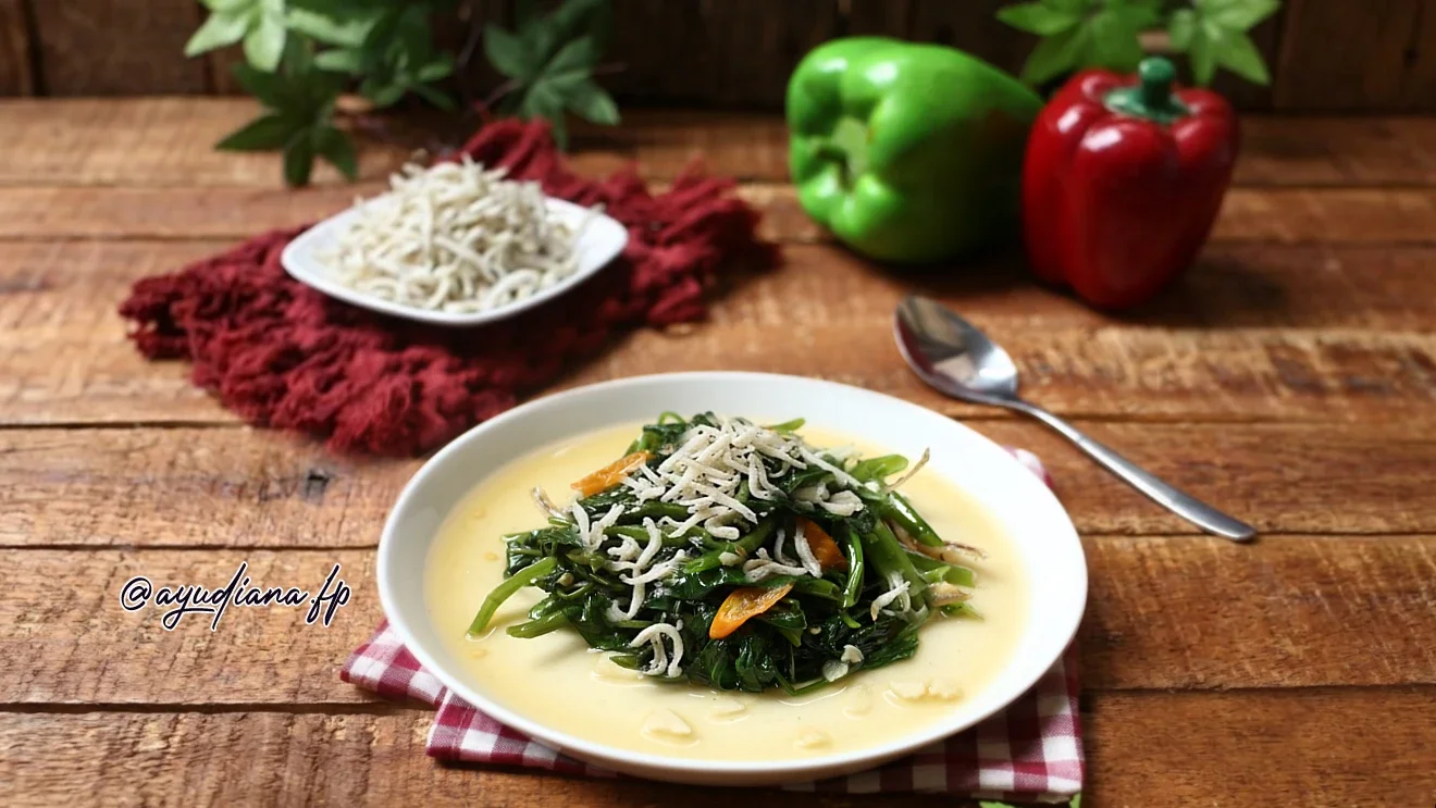 Recook Tumis Kangkung Teri Medan