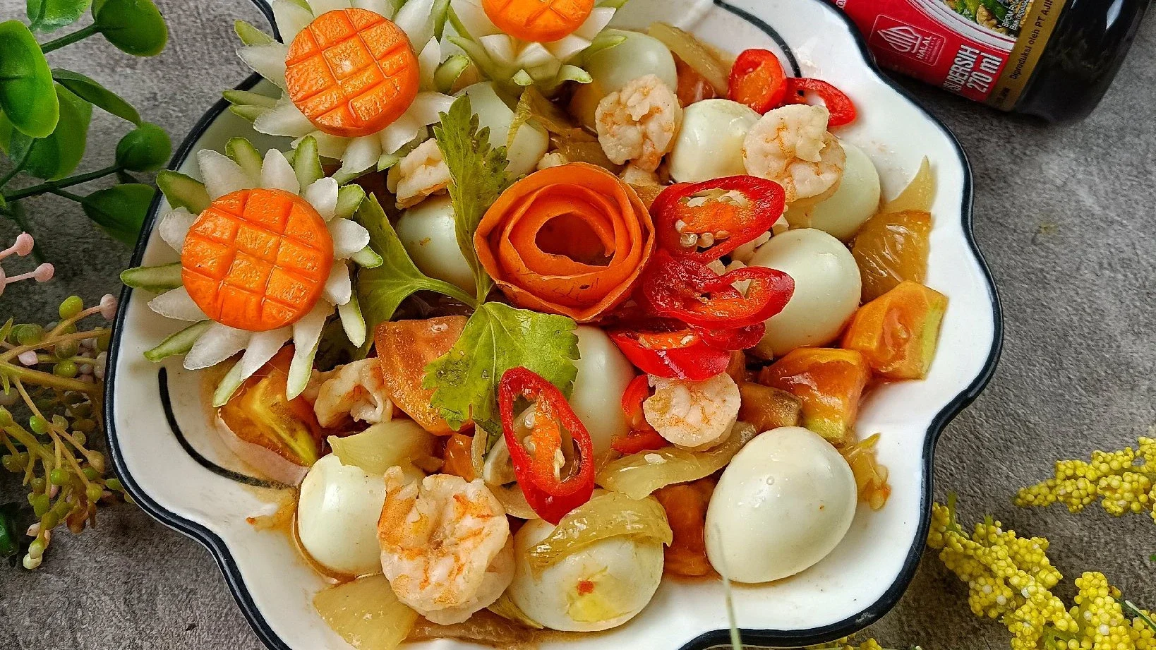 Recook Tumis Kembang Kol Telur Puyuh ala Masako®