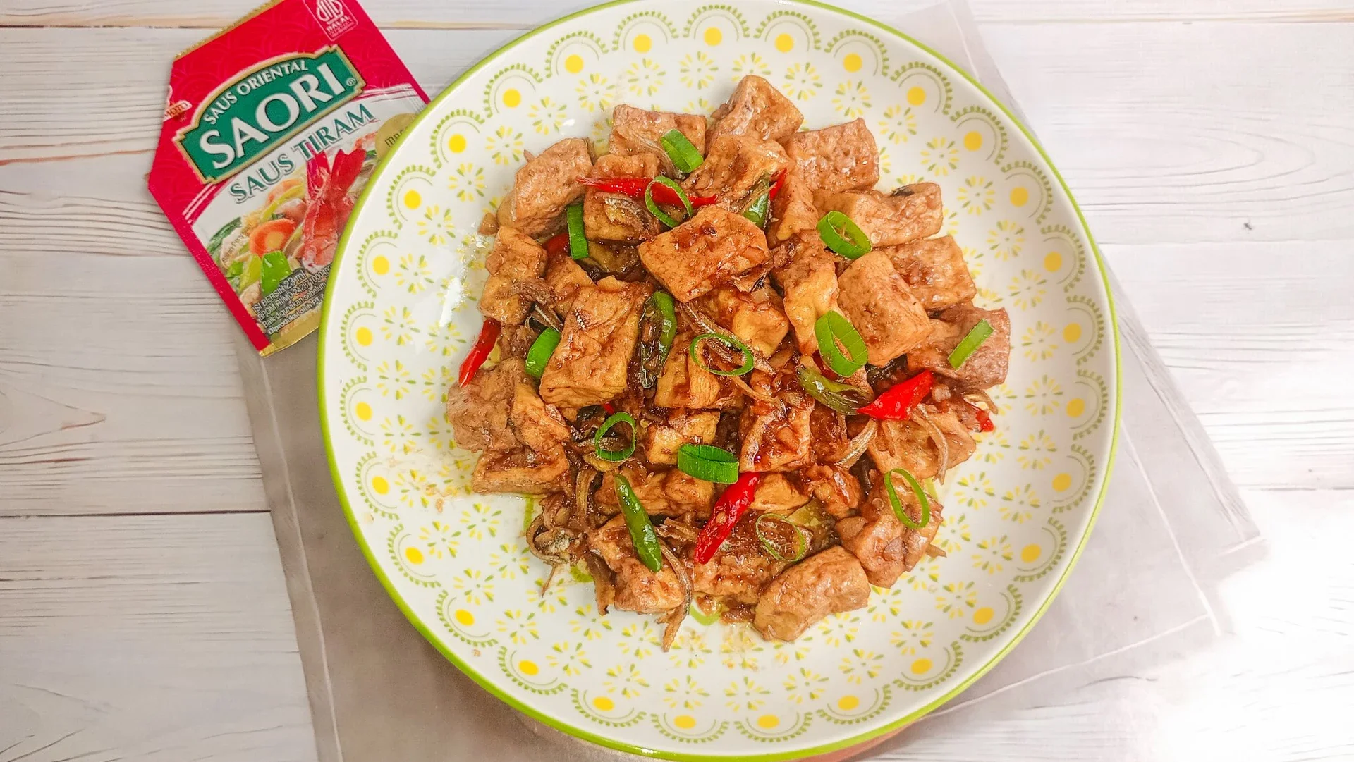 Recook Tumis Tahu Kecap ala SAORI®