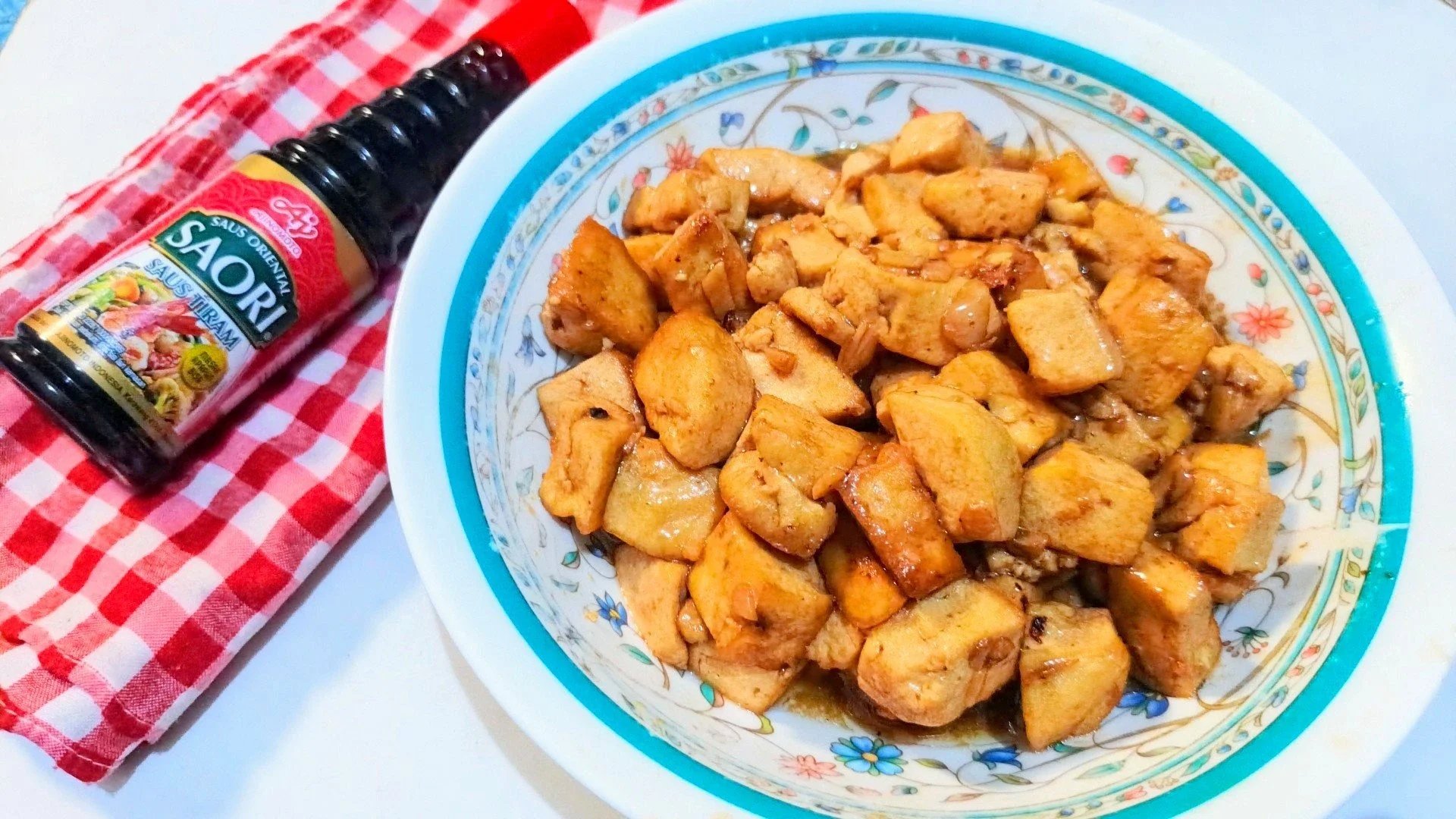 Recook Tumis Tahu Kecap ala SAORI®