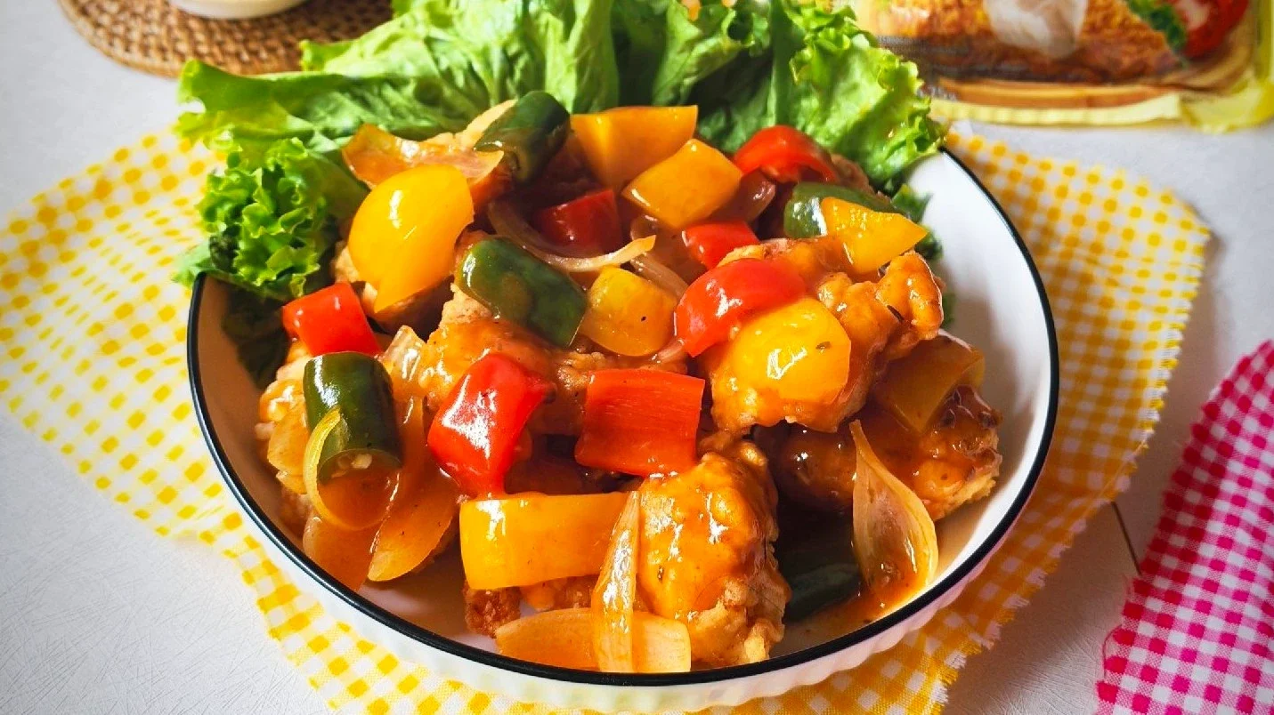 Recook Udang Asam Manis ala SAORI®