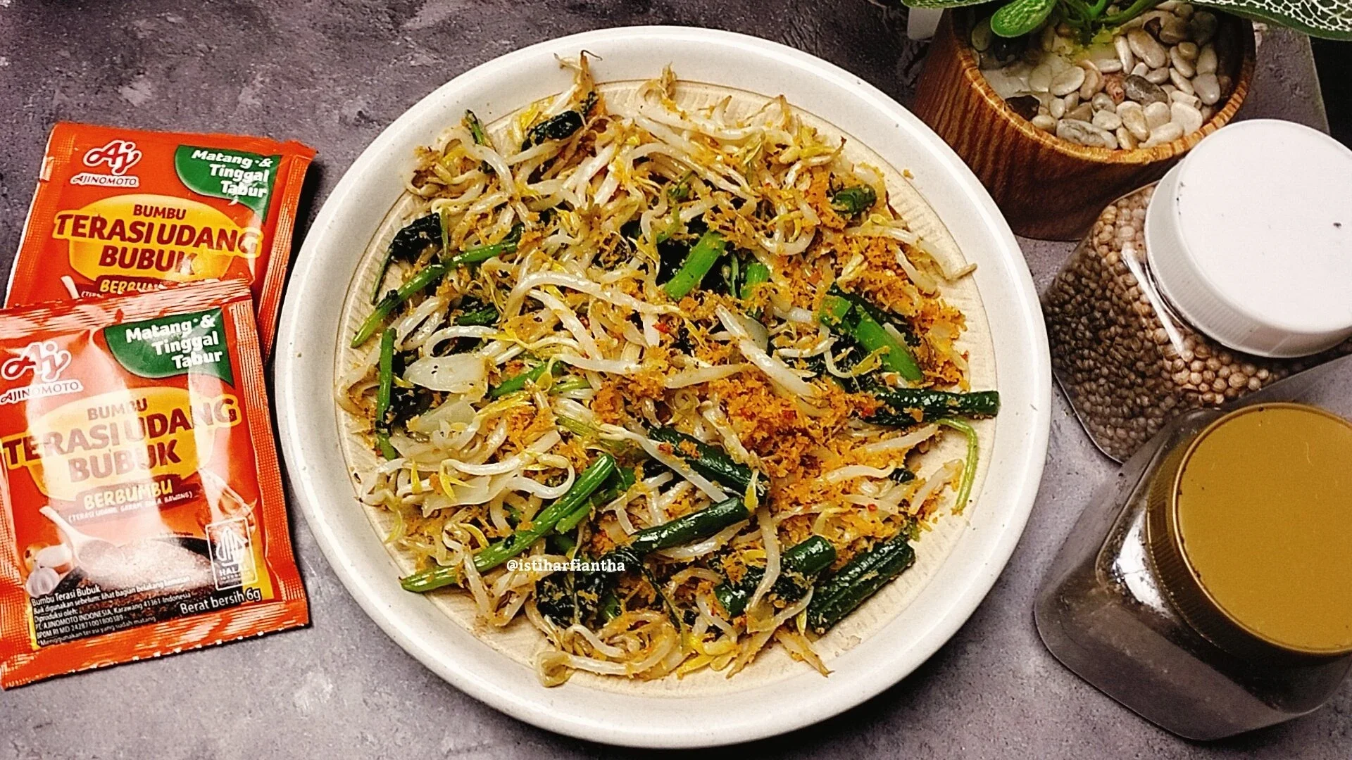 Recook Urap Sayur Ala AJINOMOTO® Terasi Udang #NikmatTanpaDrama